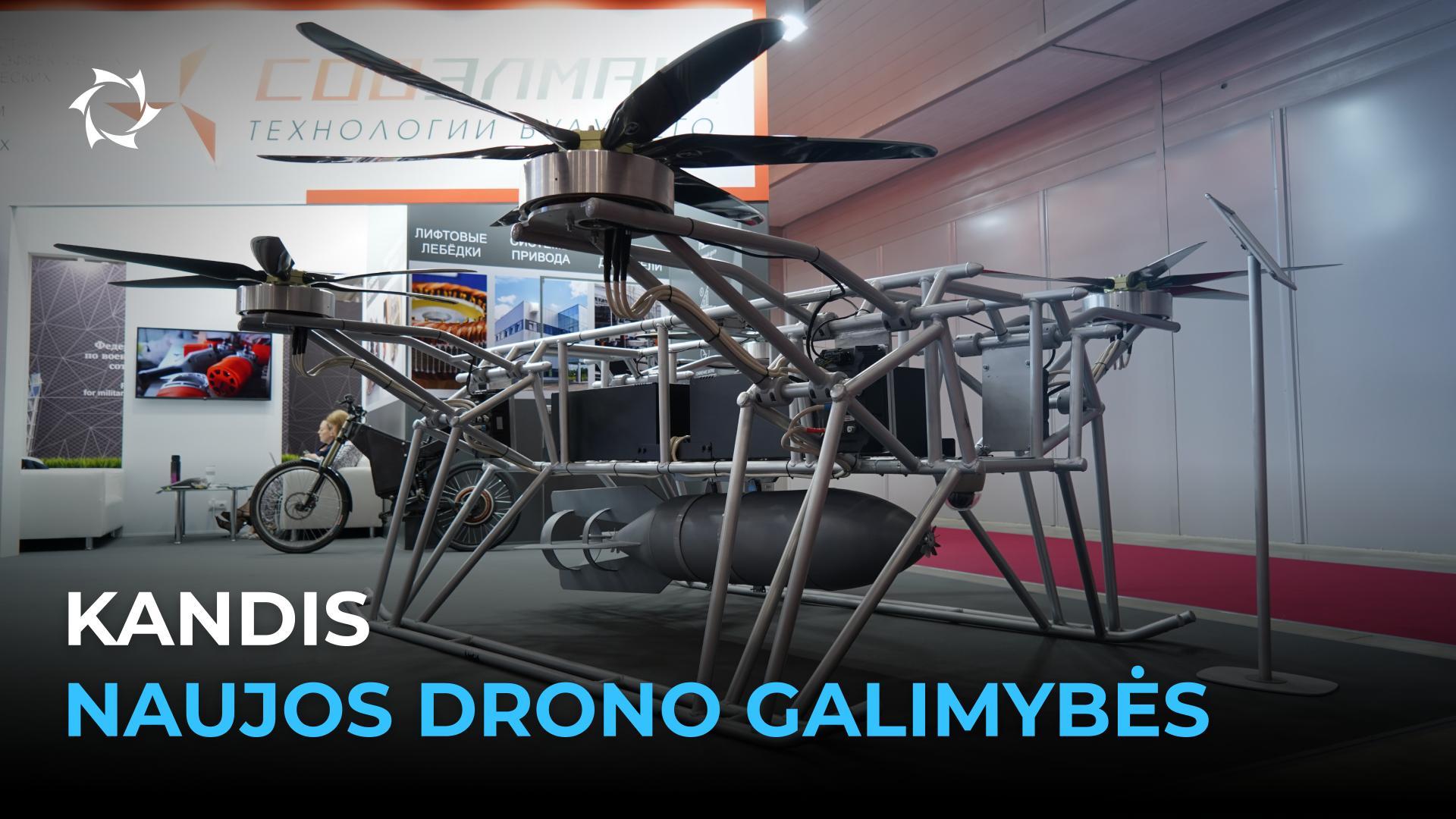Pamirškite įprastus dronus!