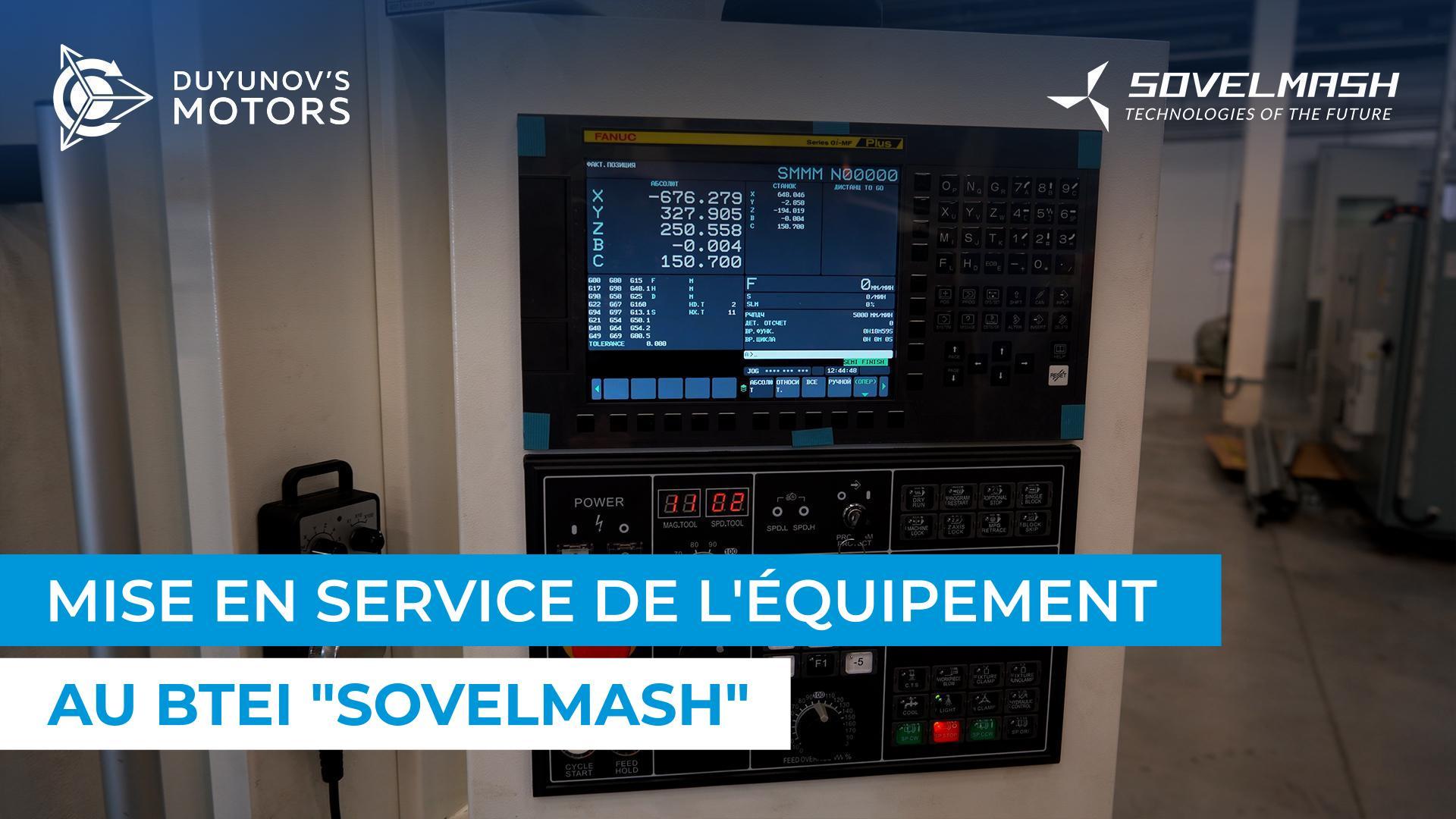 Comment la société "Sovelmash" se prépare au lancement du BTEI