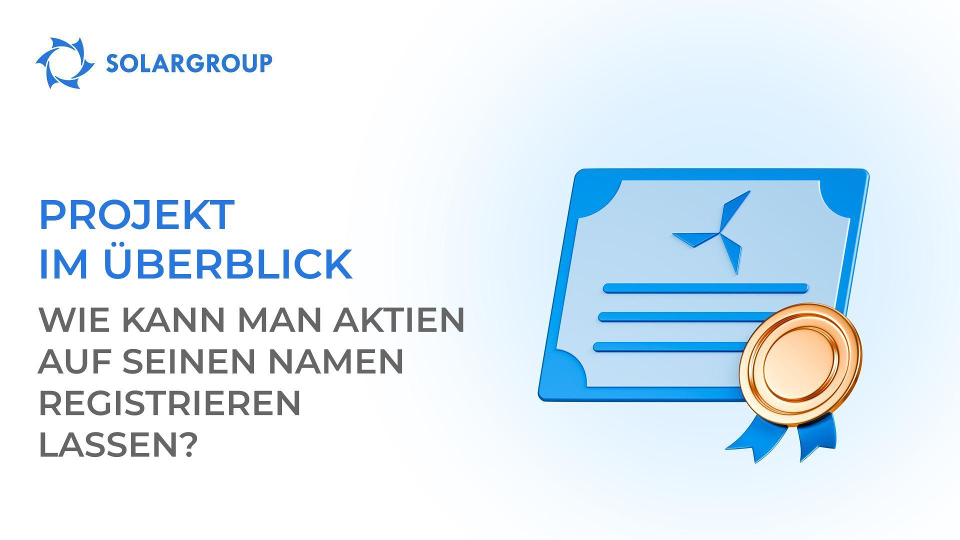 Registrierung von Aktien auf den eigenen Namen: ein Szenario von Anwälten