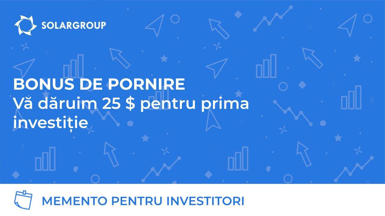 Aflați cum să începeți să investiți avantajos în proiect