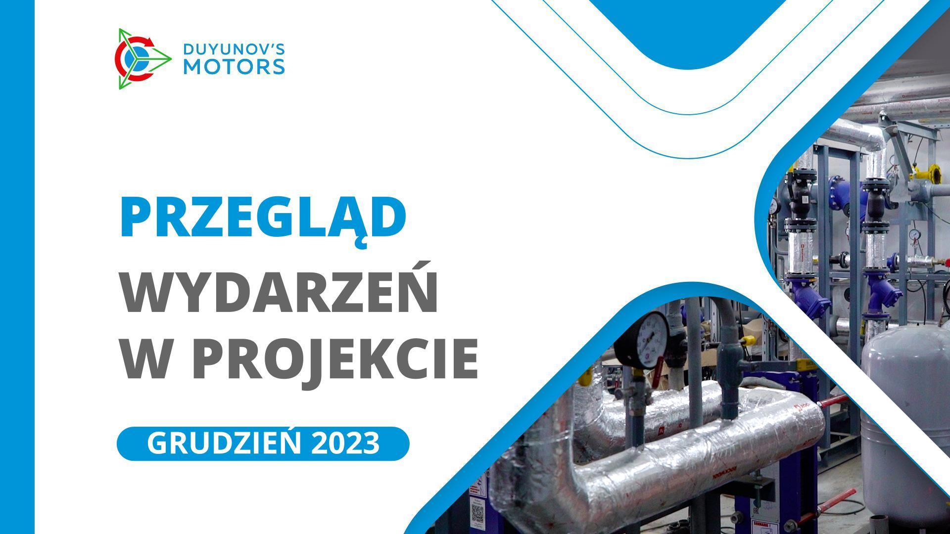 Kluczowe wydarzenia projektu w grudniu