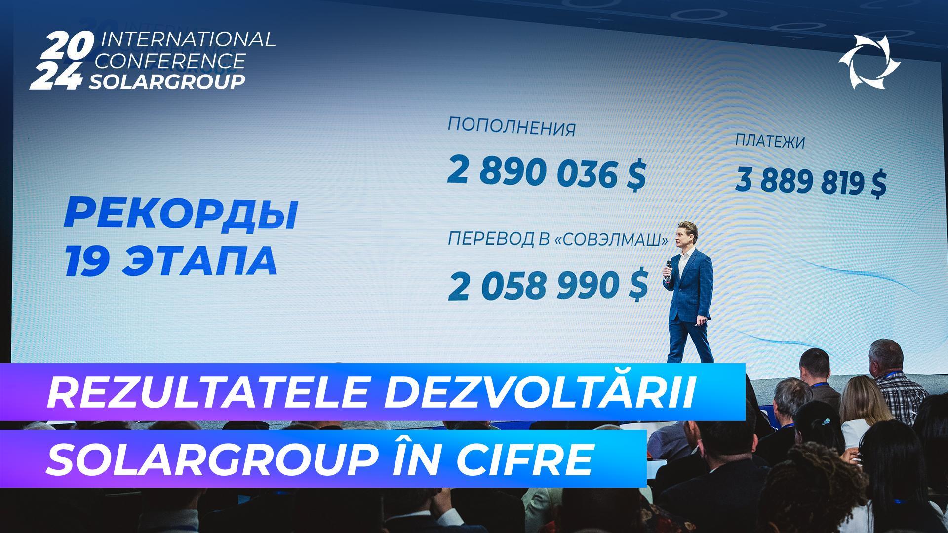 Principalele rezultate ale activității companiei