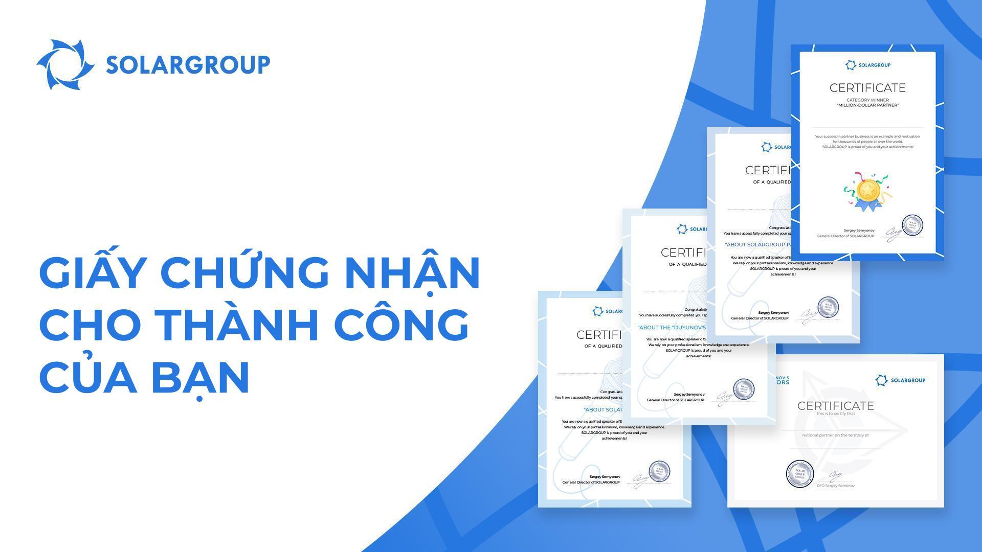 Giấy chứng nhận của bạn đã sẵn sàng ở văn phòng hành chính!