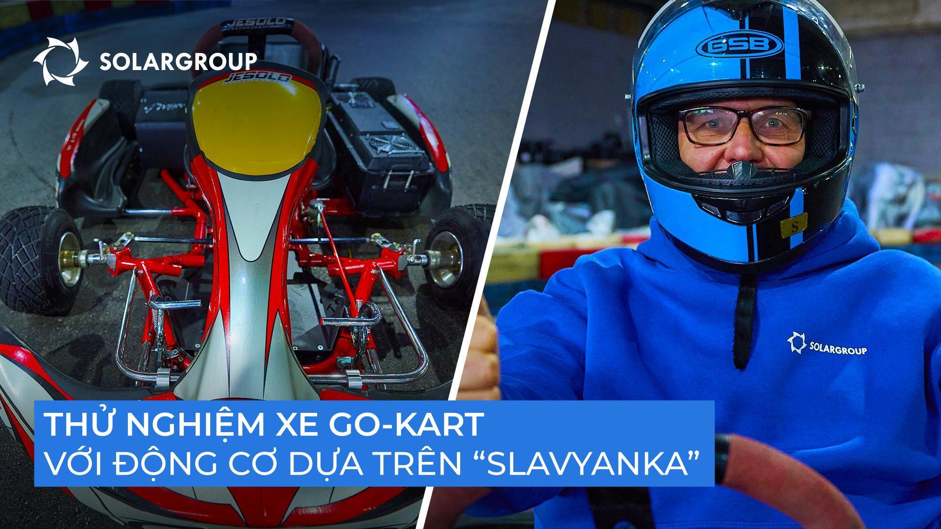 "Đây thật sự là tương lai của môn đua xe go-kart diện!"