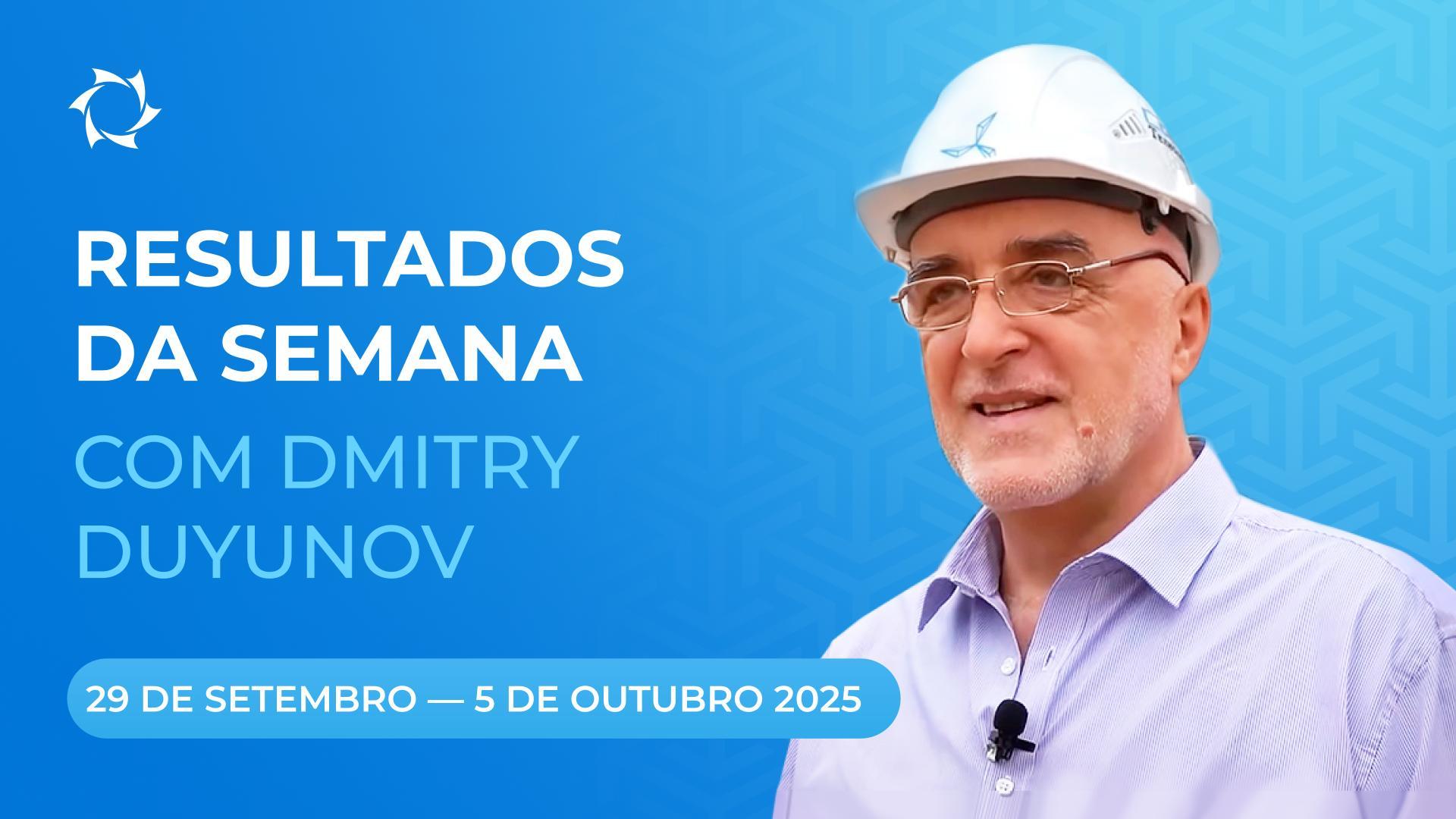 Resultados da semana no projeto «Motores Duyunov»