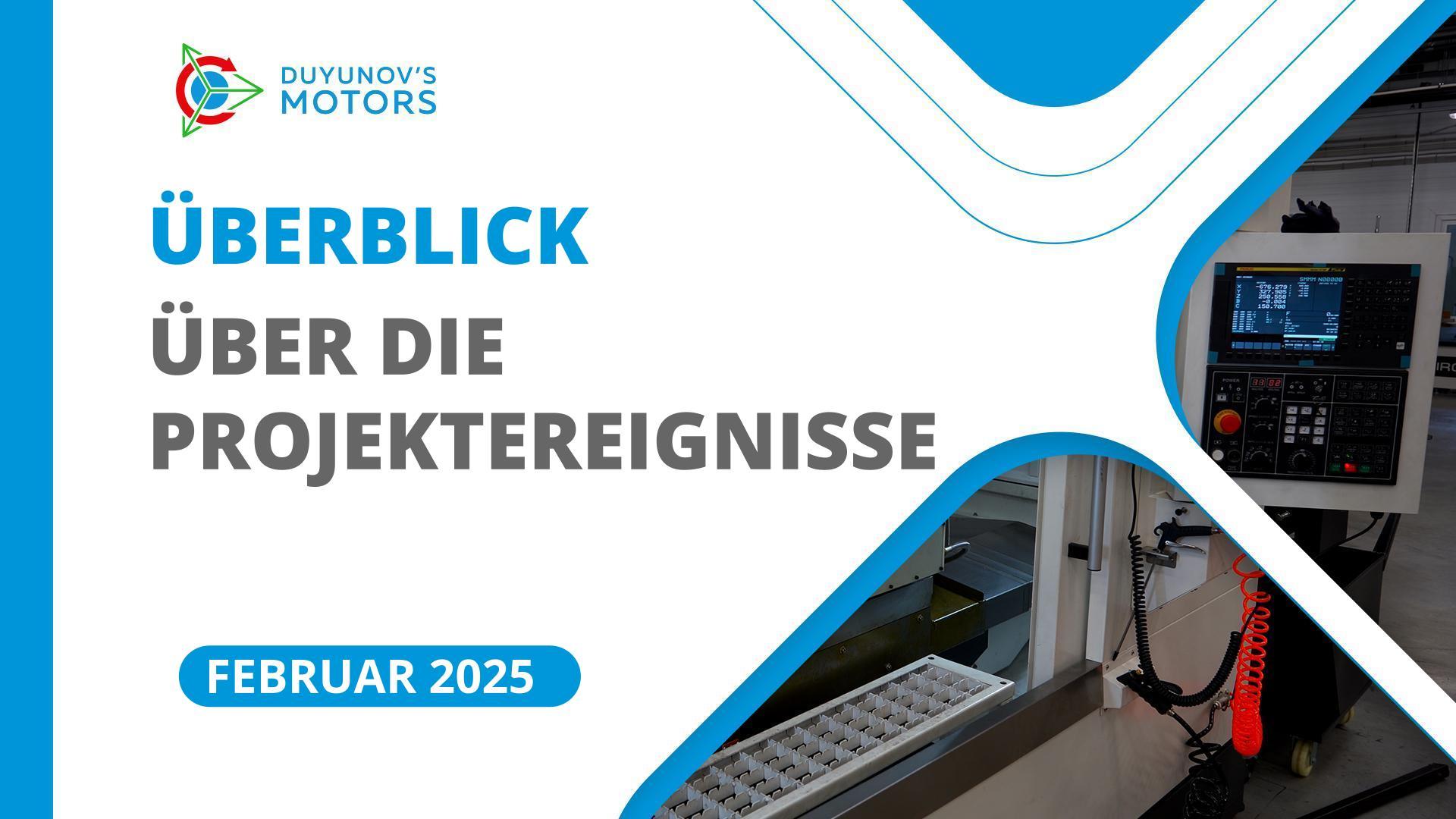 Die wichtigsten Ereignisse von SOLARGROUP und "Sowelmasch" im Februar