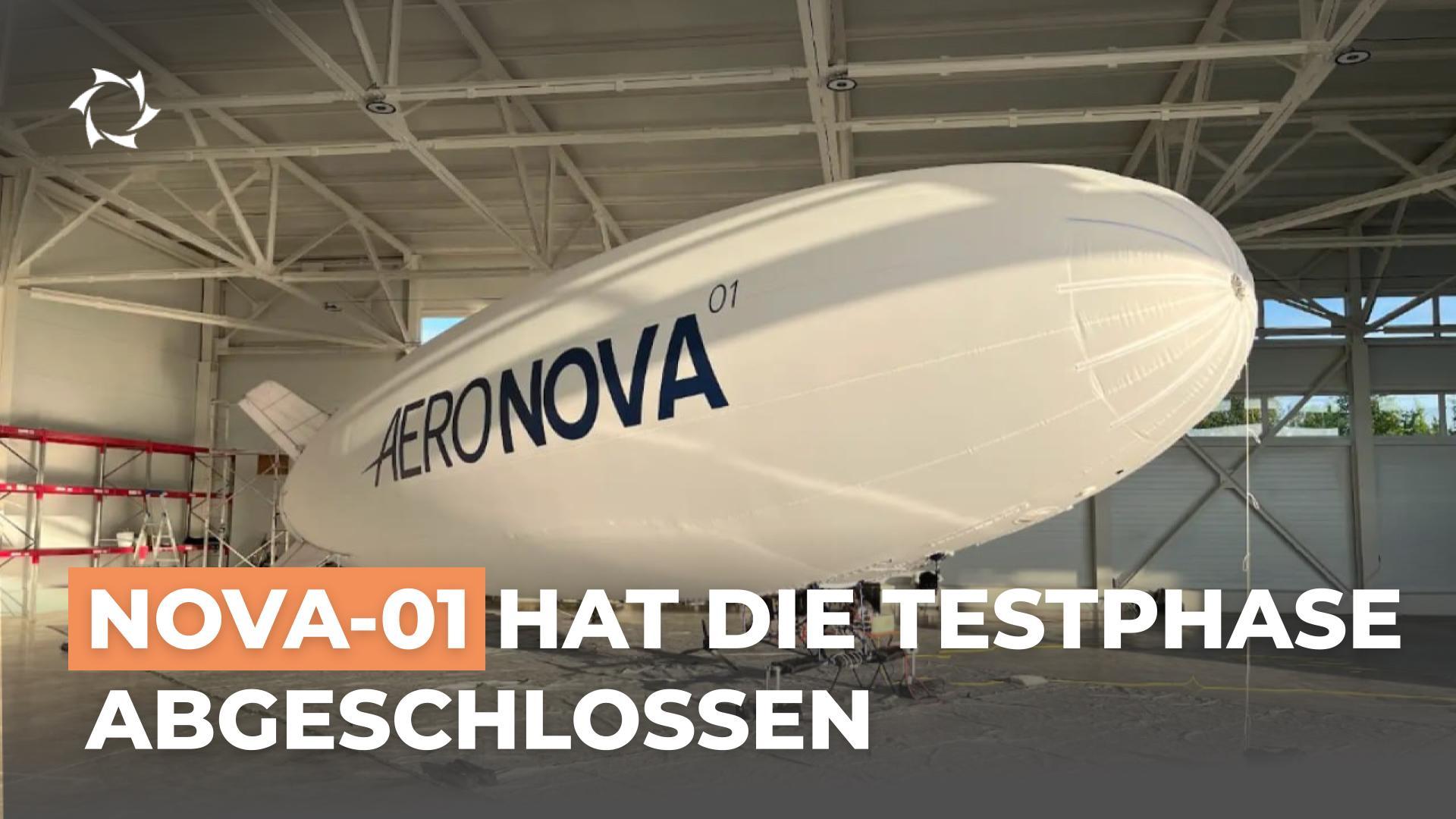Der erste Testzyklus der NOVA-01 wurde abgeschlossen