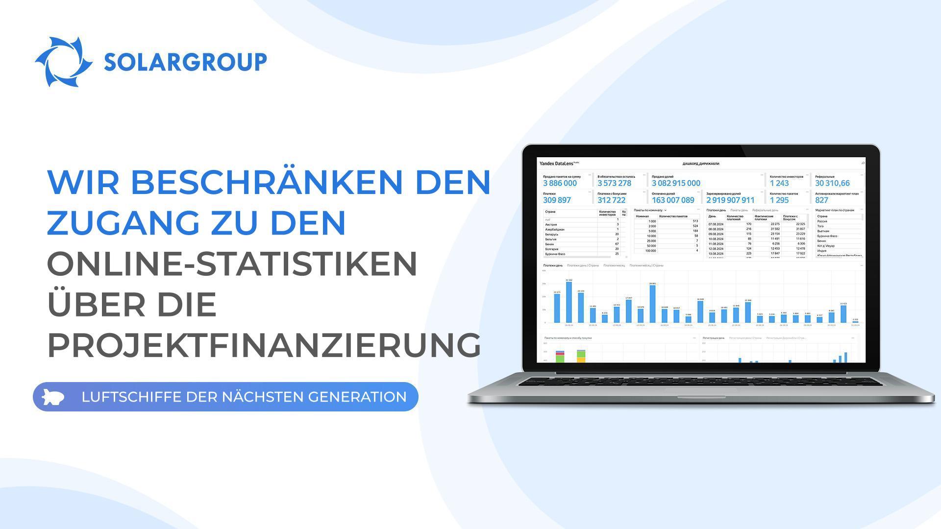 Die wichtigsten Statistiken bleiben offen