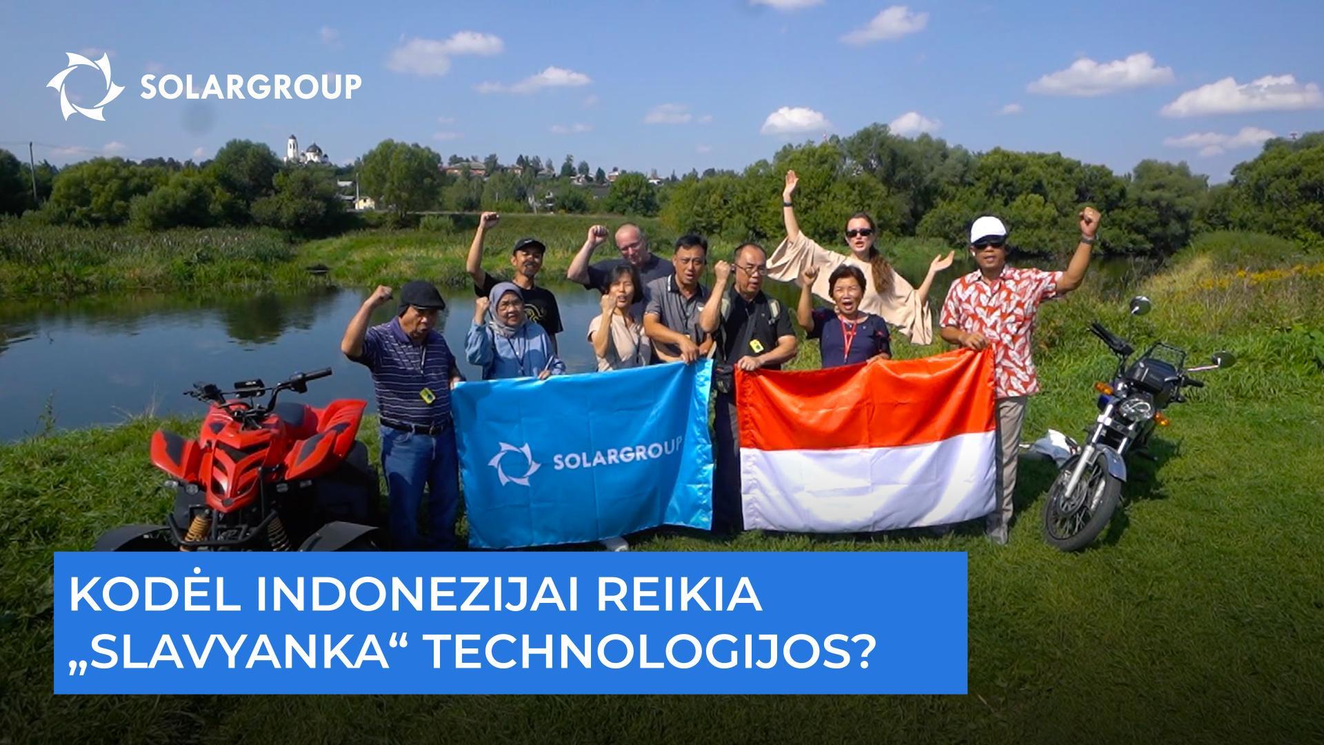 „Ne prabanga, o būtinybė“ - indoneziečiai apie rusų technologiją
