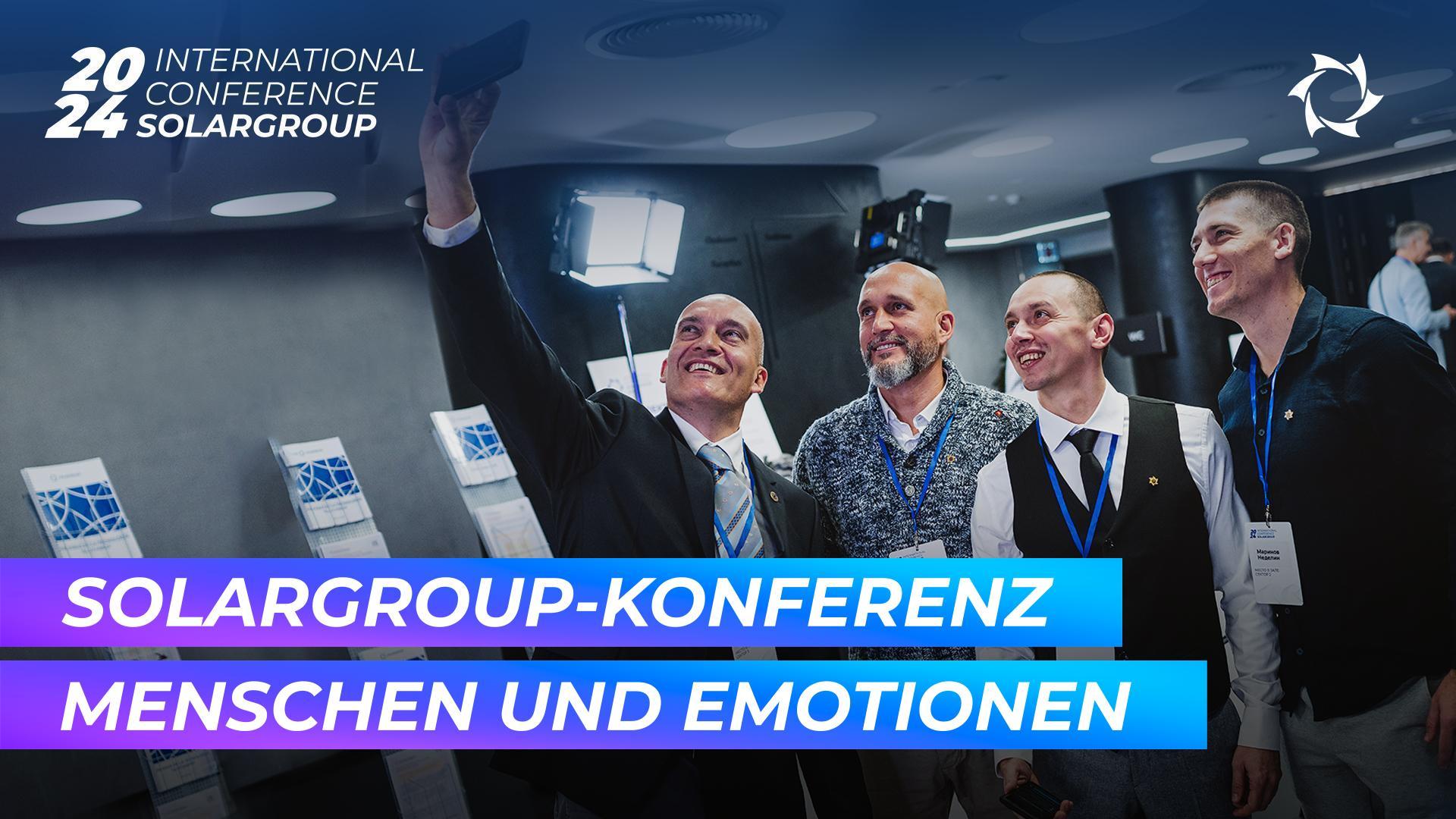 Internationale SOLARGROUP-Konferenz auf den Bildern