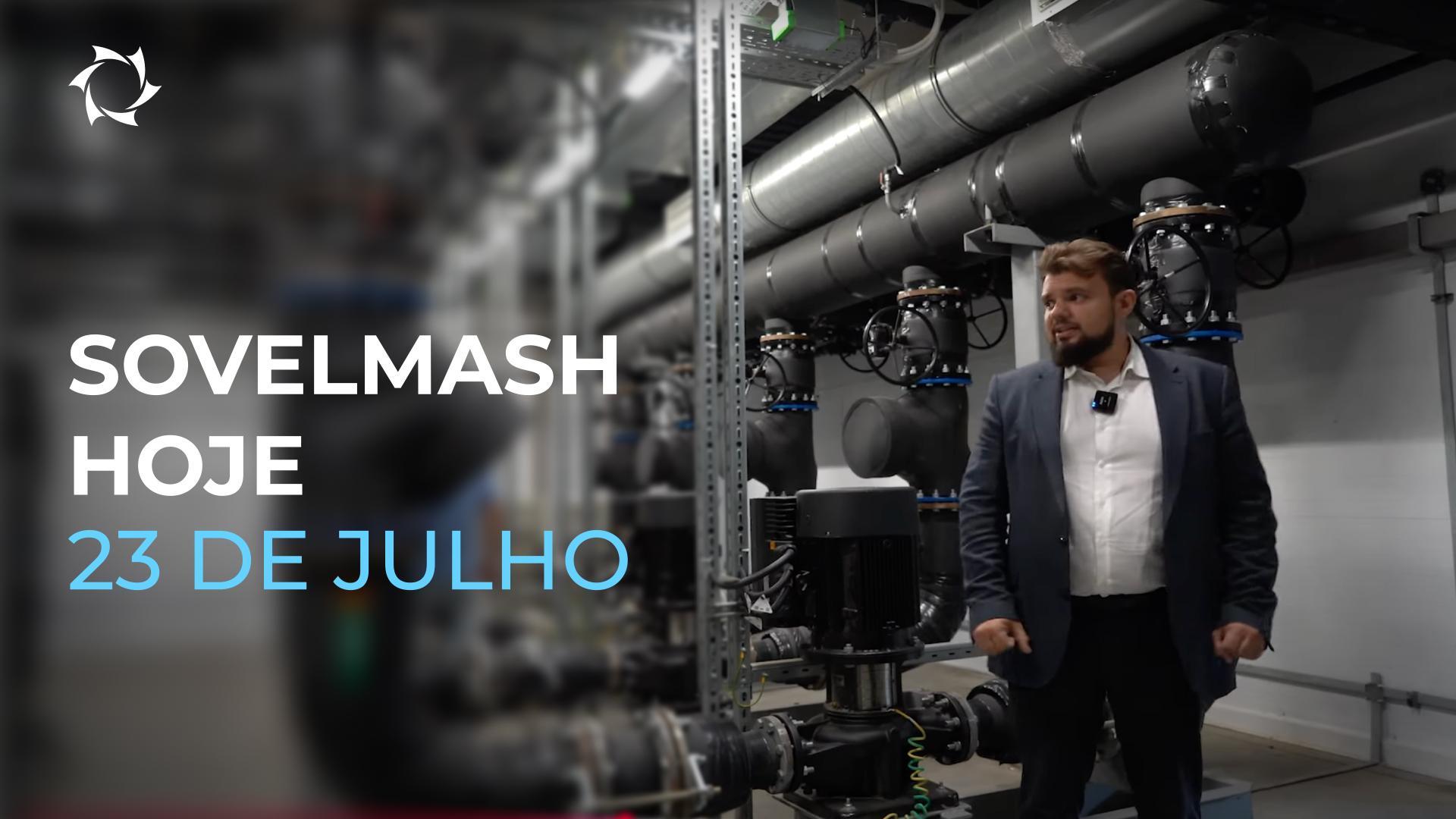 Início do centro de refrigeração, máquinas e produção: como a «Sovelmash» transforma ideias em realidade