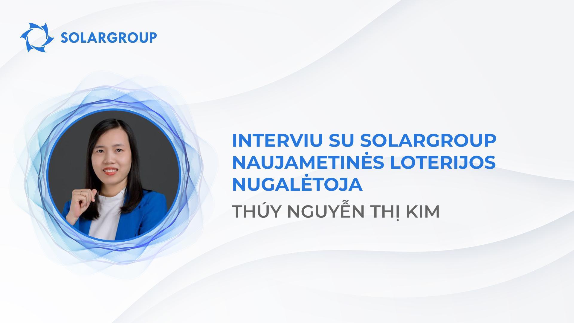 „Mane perpildo laimė!“ – savo emocijomis pasidalino SOLARGROUP naujametinės loterijos nugalėtoja