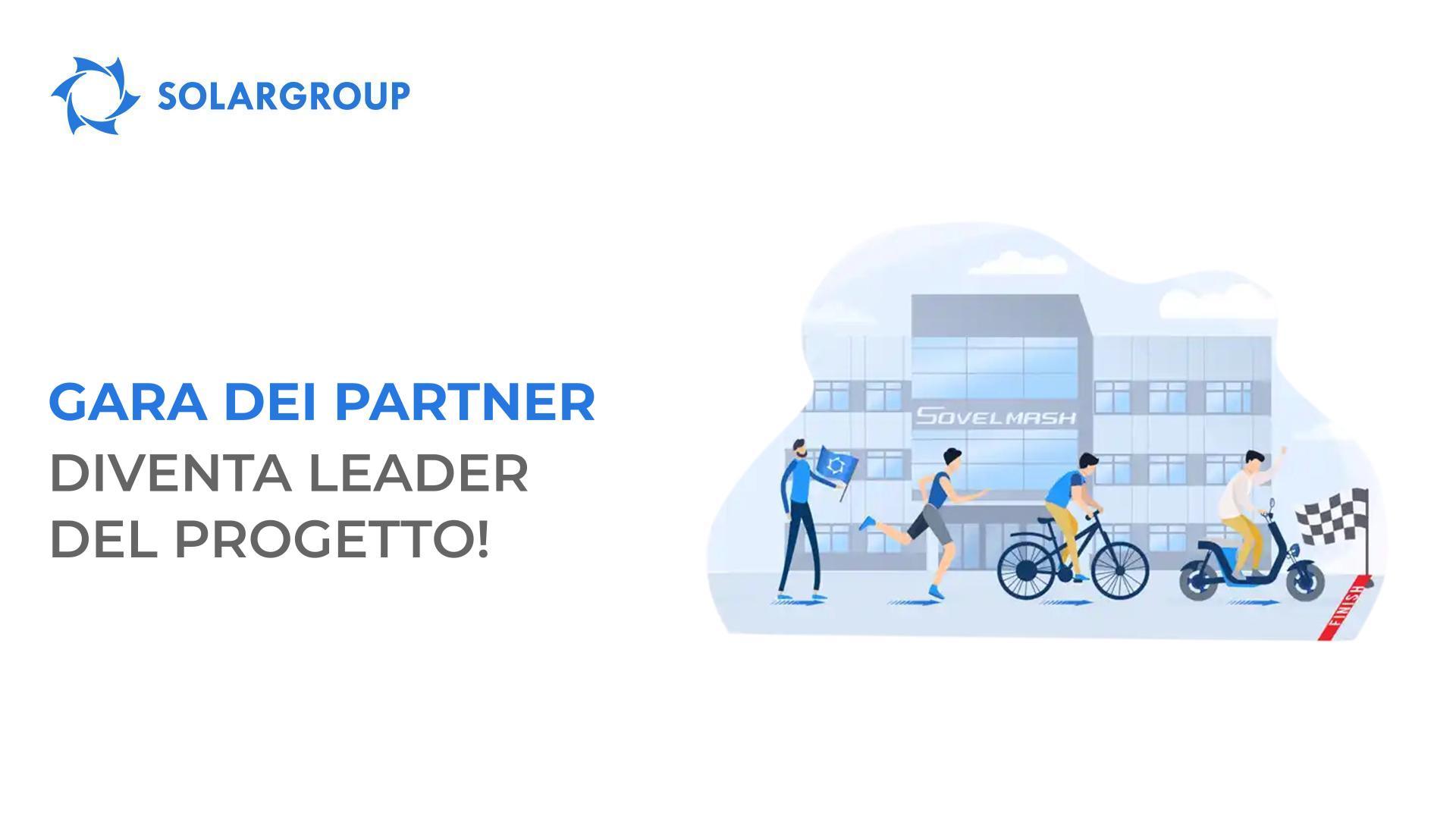 Gara dei partner: diventa leader del progetto!