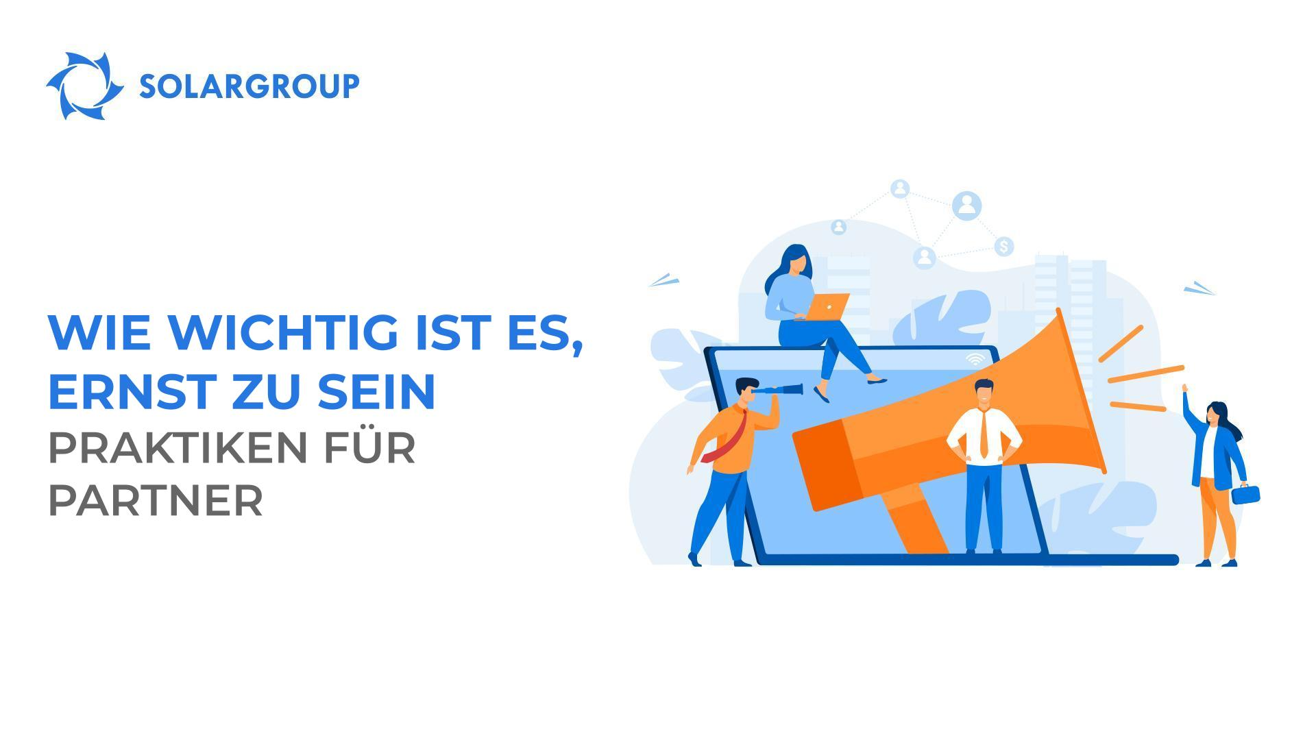Wie wichtig es ist, ernst zu sein: Praktiken für Partner