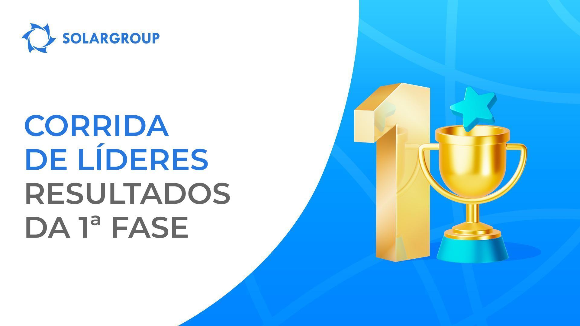 Corrida de Líderes: parabéns aos vencedores da 1ª fase!