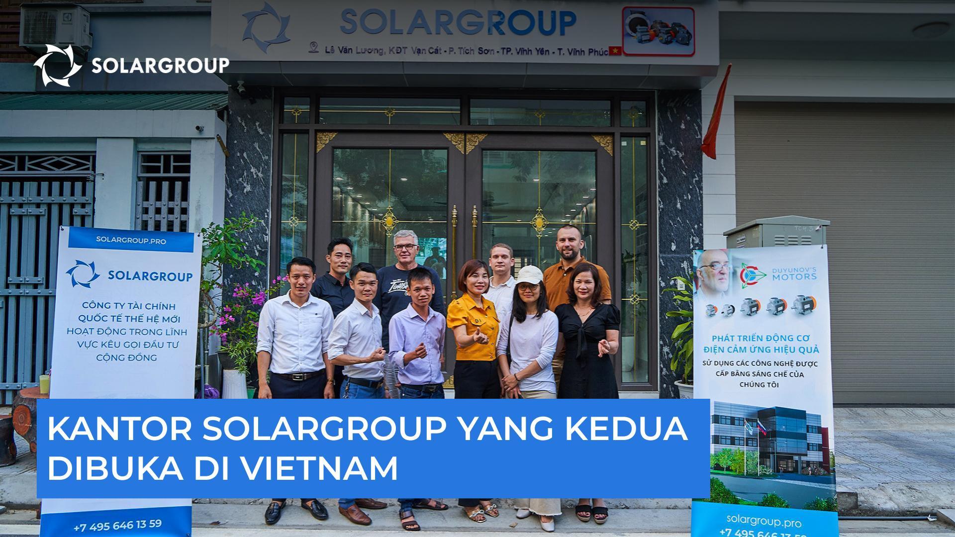Kantor SOLARGROUP yang kedua dibuka di Vietnam