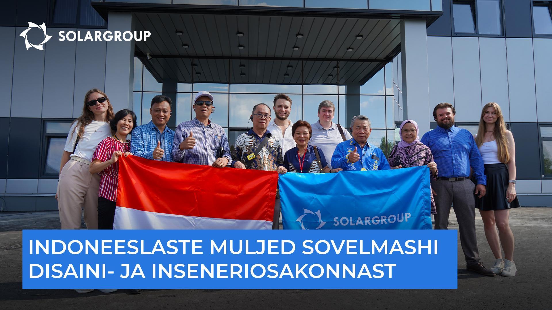 Mida uut õppisid indoneeslased Sovelmashist?