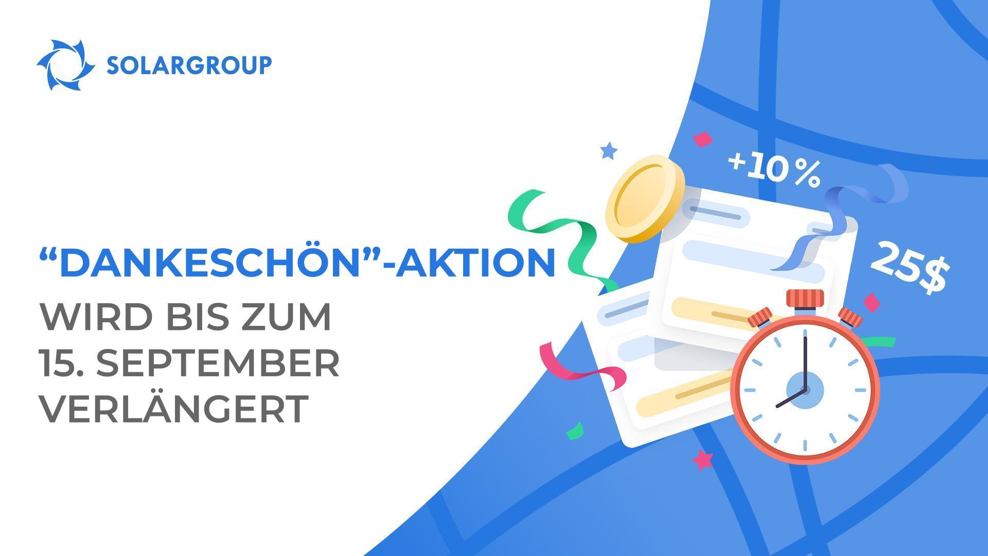 Die "Dankeschön"-Aktion wird verlängert