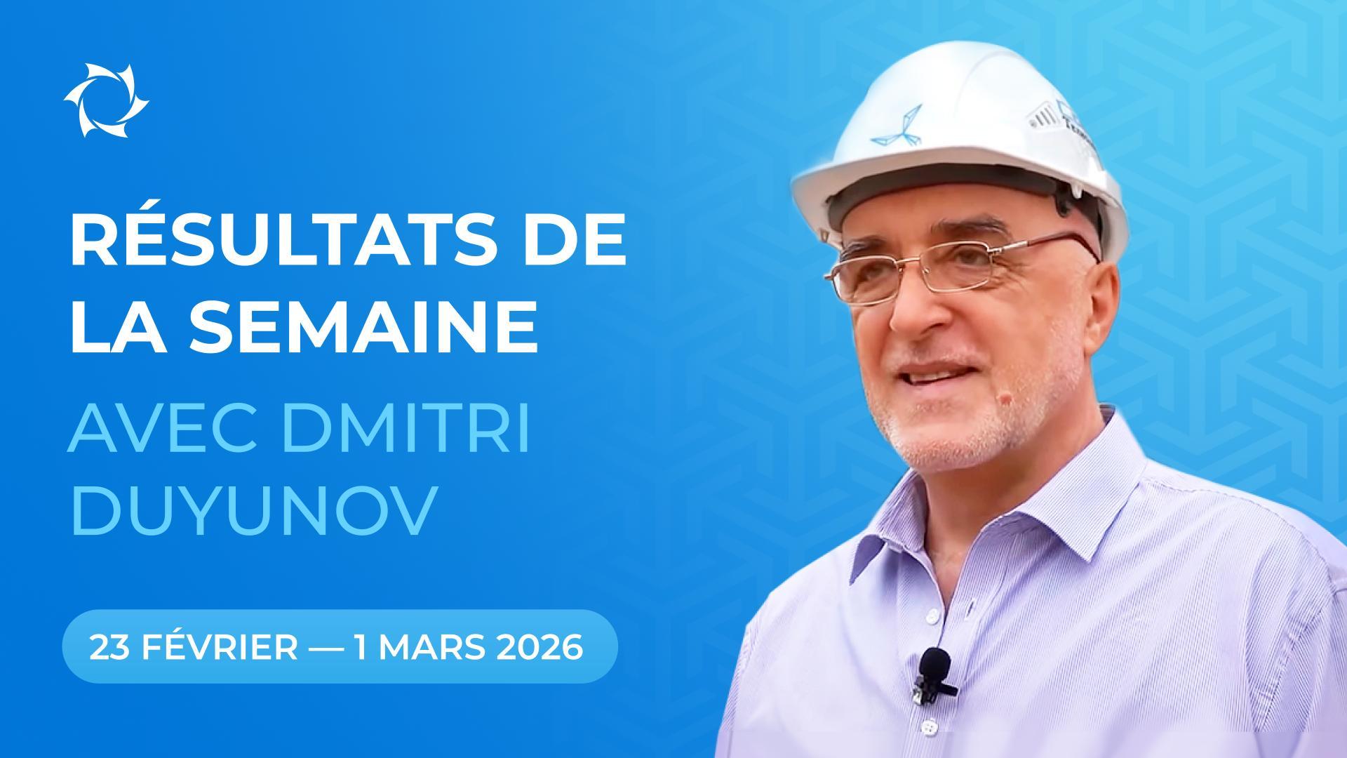 Bilan de la semaine 09.2026 dans le projet des "Moteurs de Duyunov"