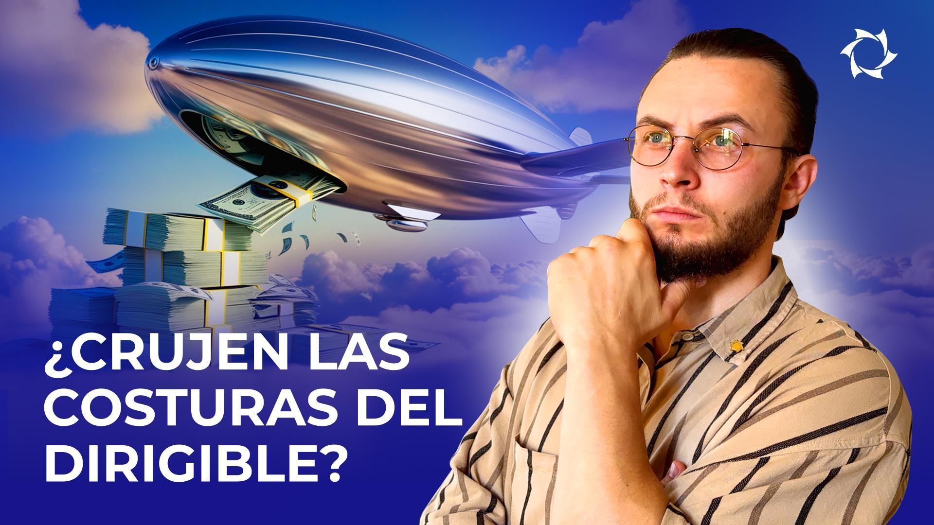 Dirigibles bajo amenaza: cómo consume el presupuesto una fuga de gas