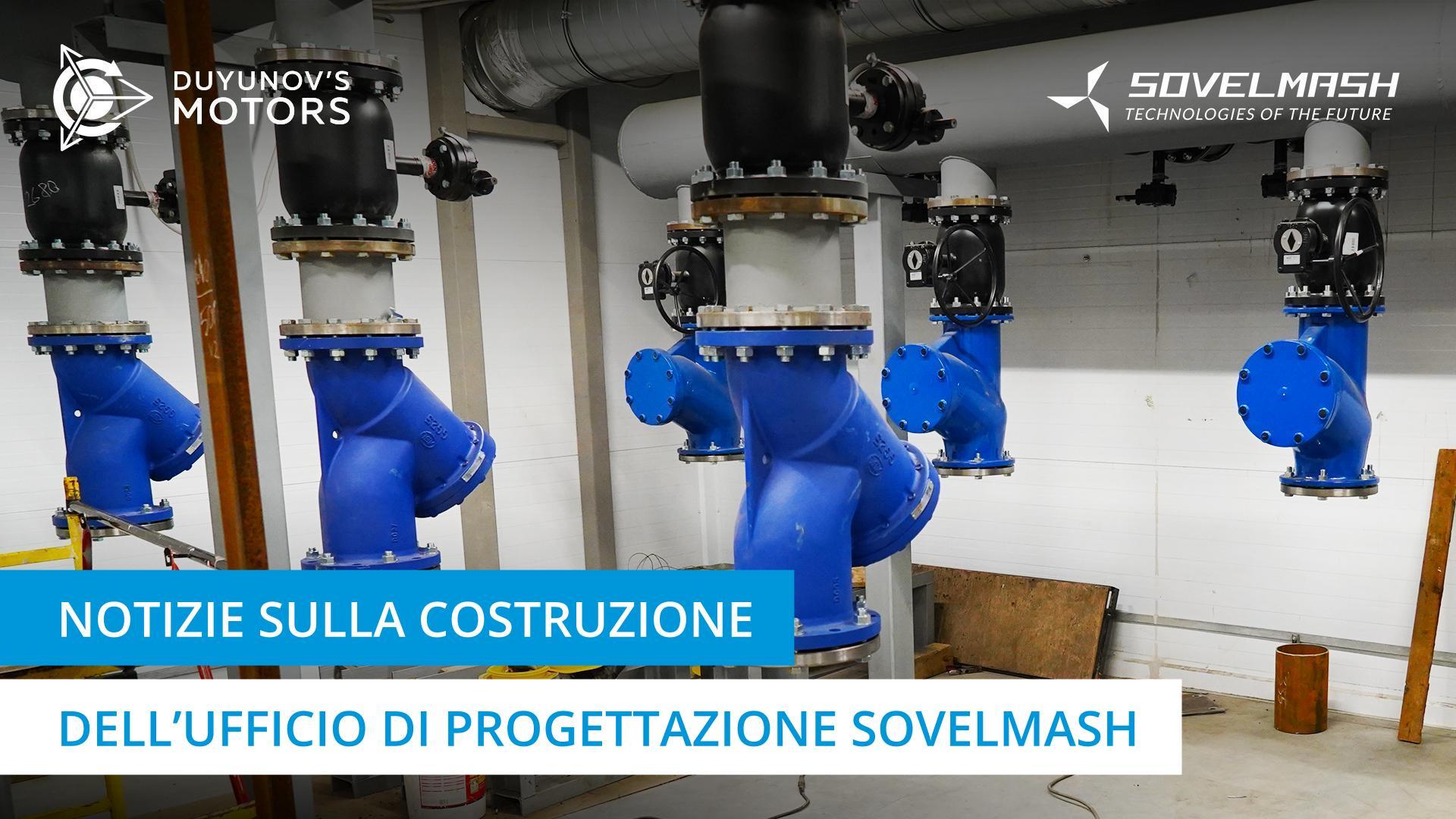 Panoramica dei lavori di costruzione in corso