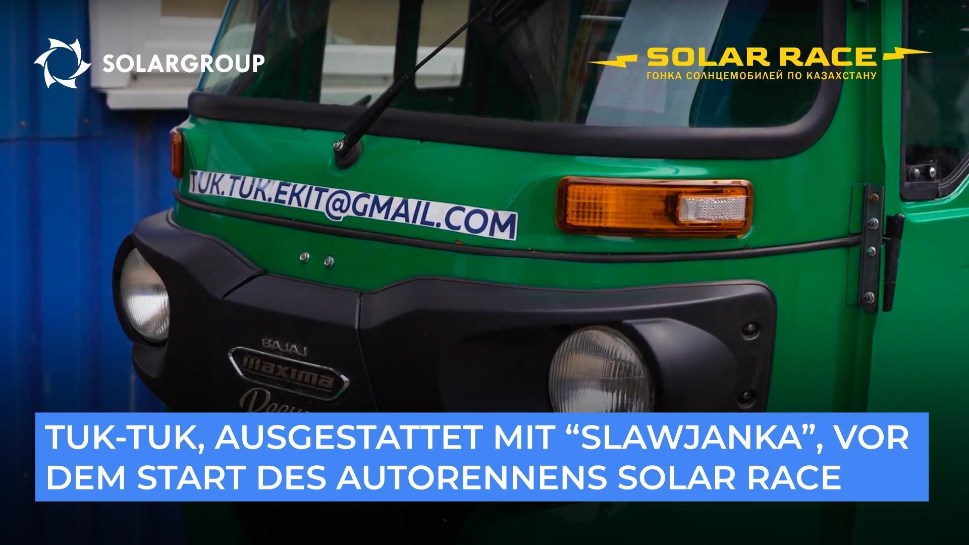 Es bleiben weniger als 24 Stunden bis zum Start des Autorennens Solar Race 2023