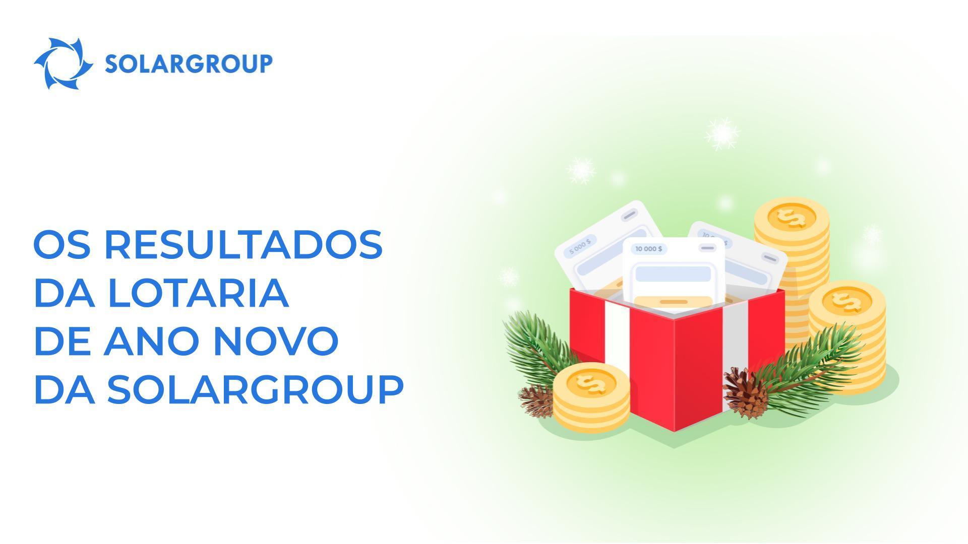 Os resultados do sorteio de pacotes de investimento no Ano Novo