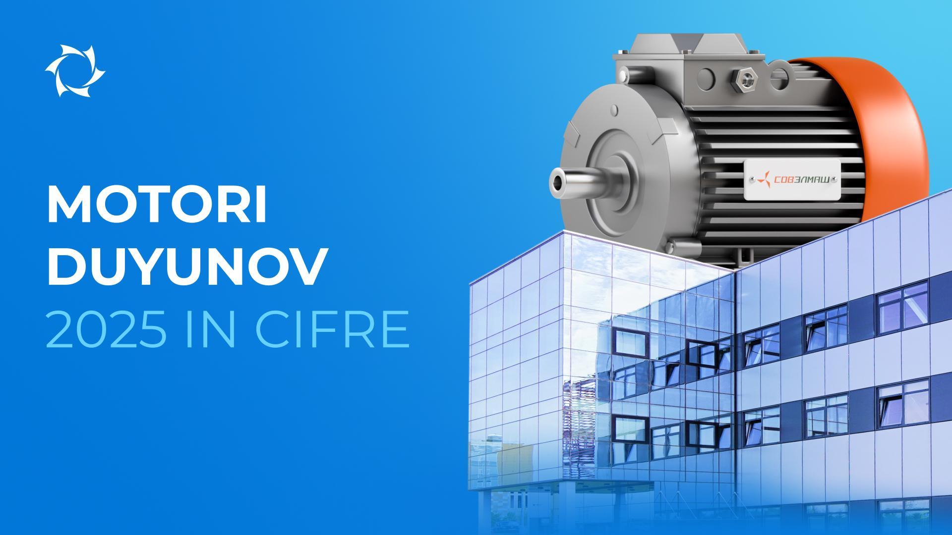 Principali risultati del progetto «Motori Duyunov» nel 2025