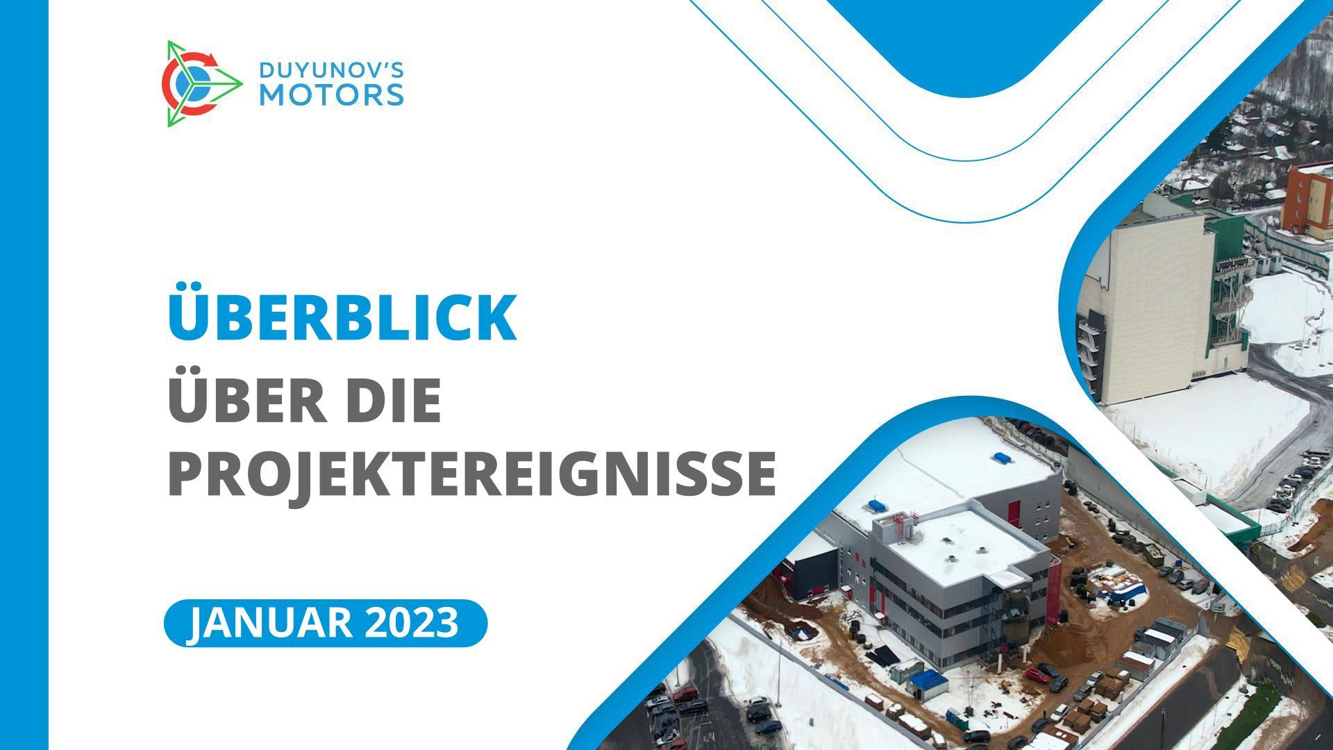Highlights des Projekts: Januar im Überblick
