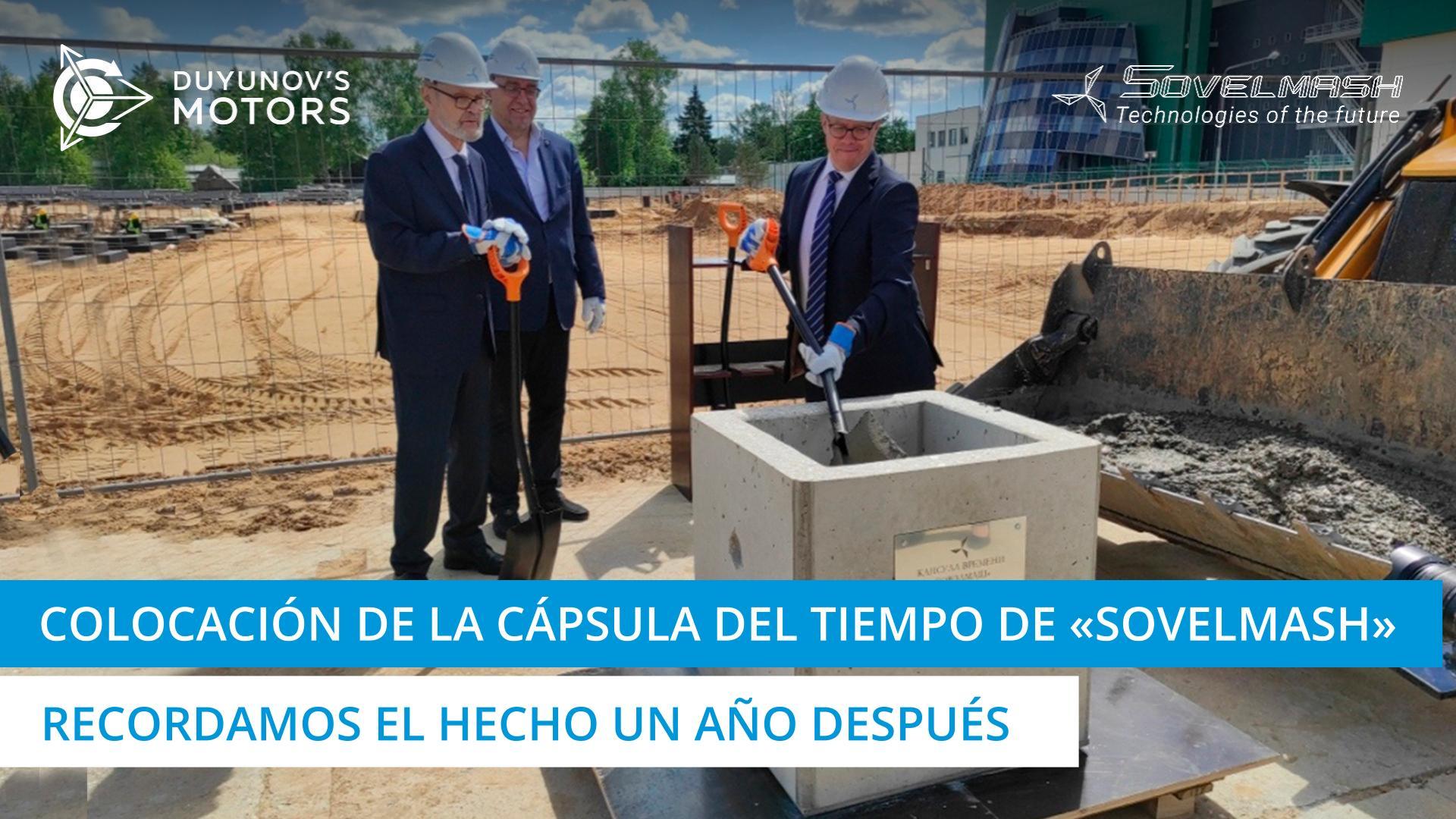 Colocación de la cápsula del tiempo de "Sovelmash": recordamos el hecho un año después