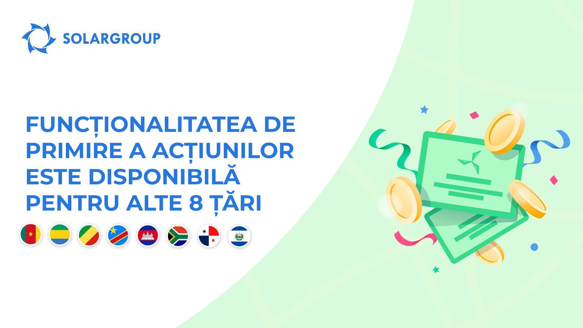 Oferim acces la funcționalitate în țările: Camerun, Gabon, Republica Congo, Republica Democratică Congo, Cambodgia, Republica Africa de Sud, Panama, El Salvador