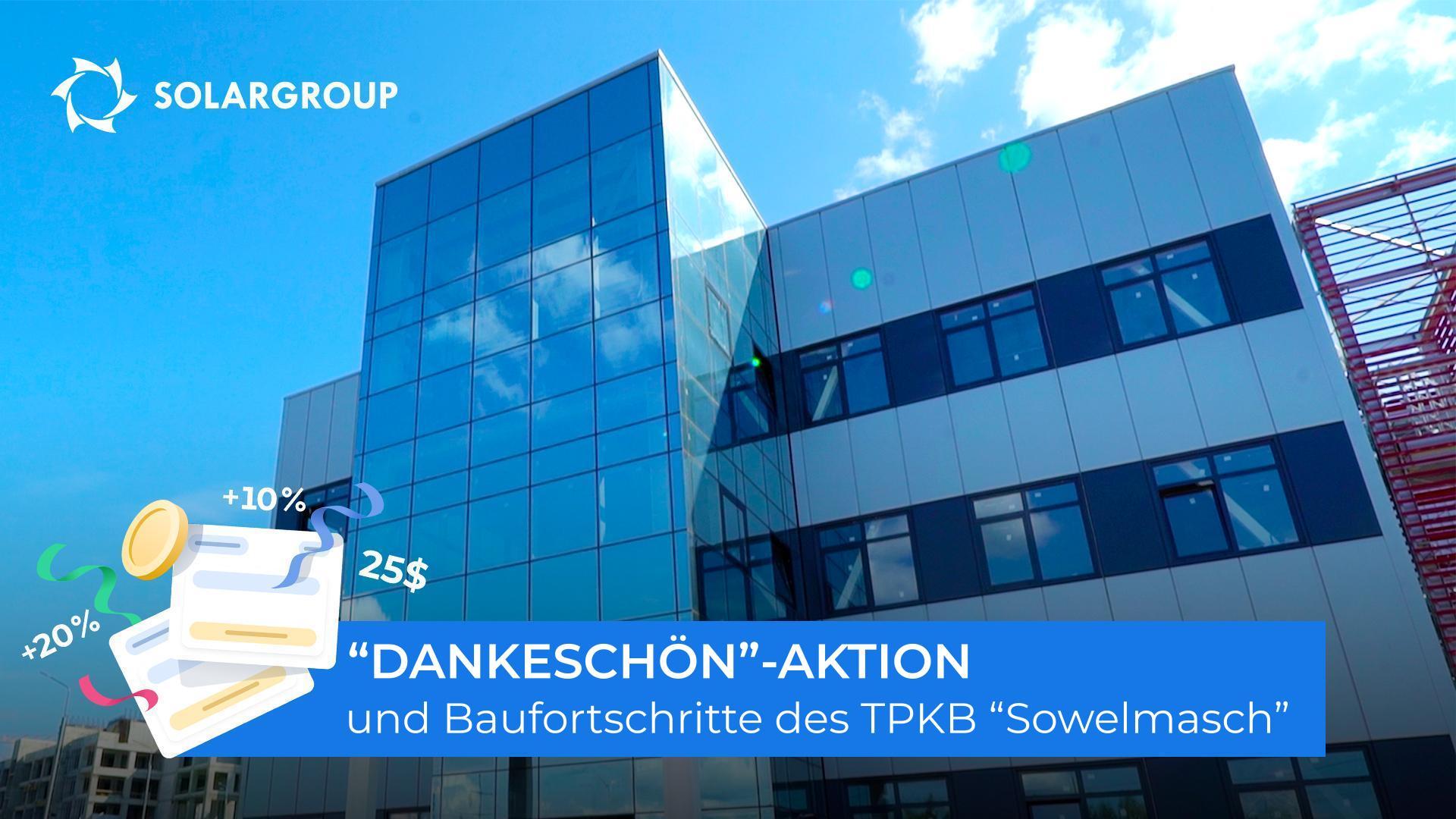 Wie "Dankeschön" bei den Bauarbeiten hilft