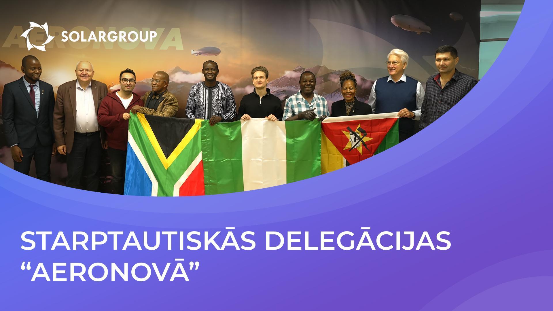 Pārstāvji no vairāk nekā 10 valstīm uzzināja par topošajiem "Aeronova" dirižabļiem!