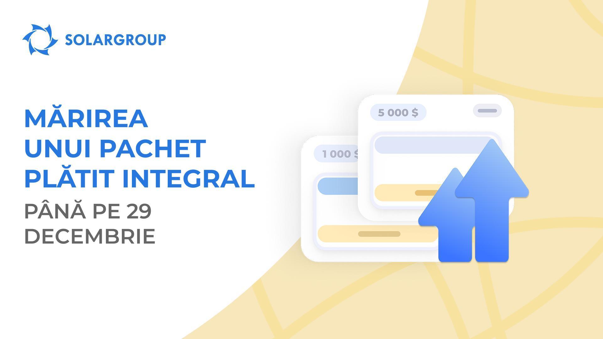 Ofertă specială adresată investitorilor fideli proiectului