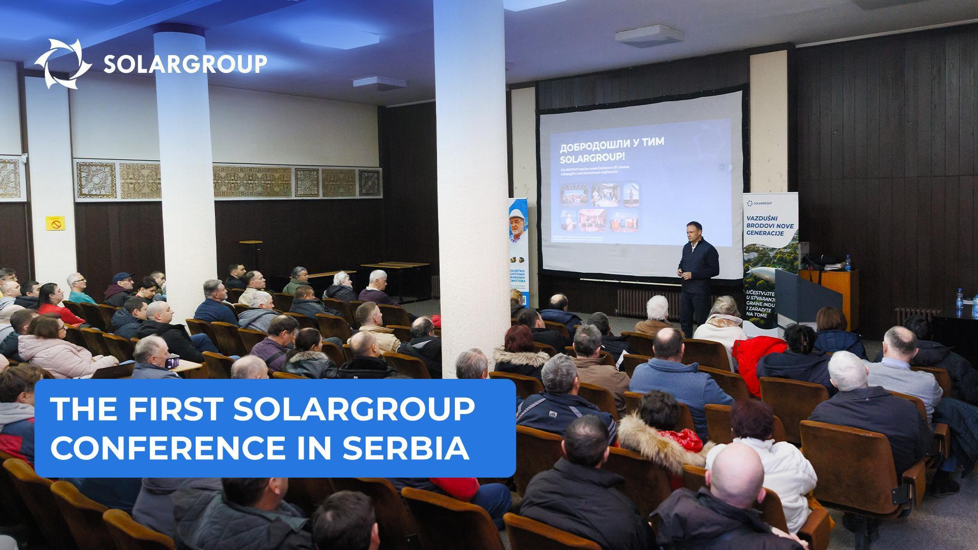Successful start of SOLARGROUP in Serbia!