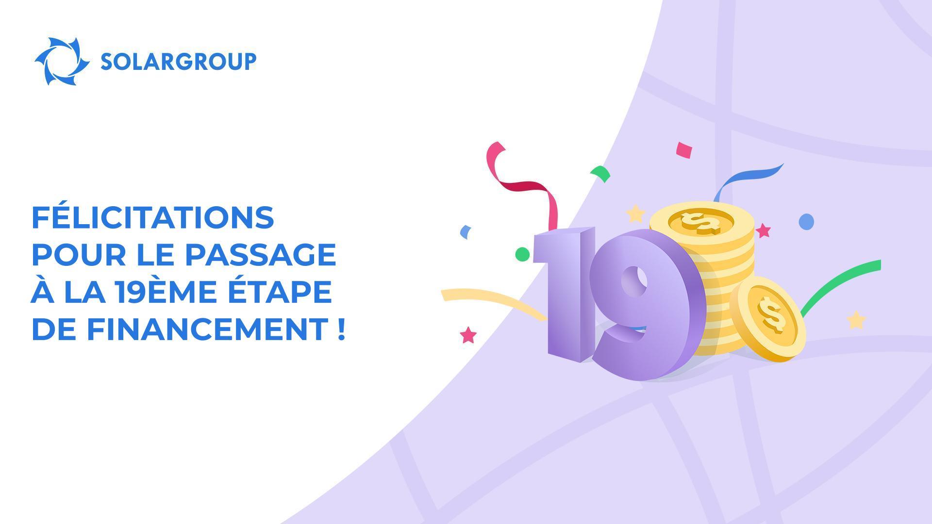 Le 30 décembre 2023 la 19ème étape de financement du projet des "Moteurs Duyunov" a commencé