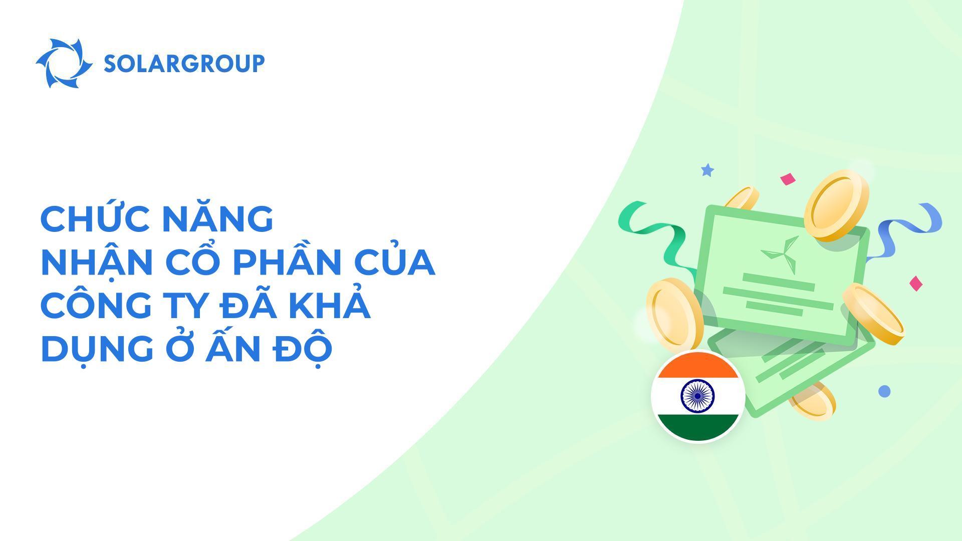 Ra mắt chức năng dành cho các nhà đầu tư Ấn Độ!