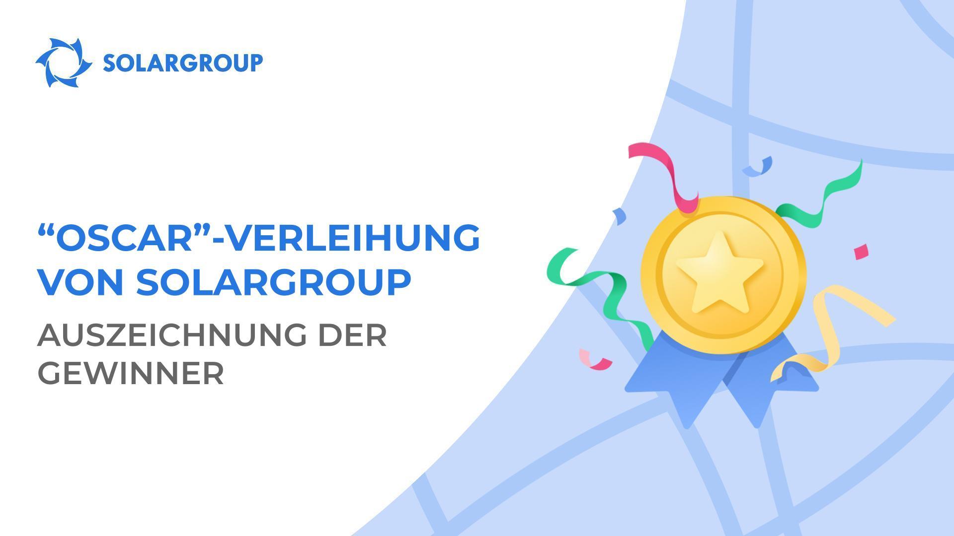 SOLARGROUP-"OSCAR": Frühlings-Update