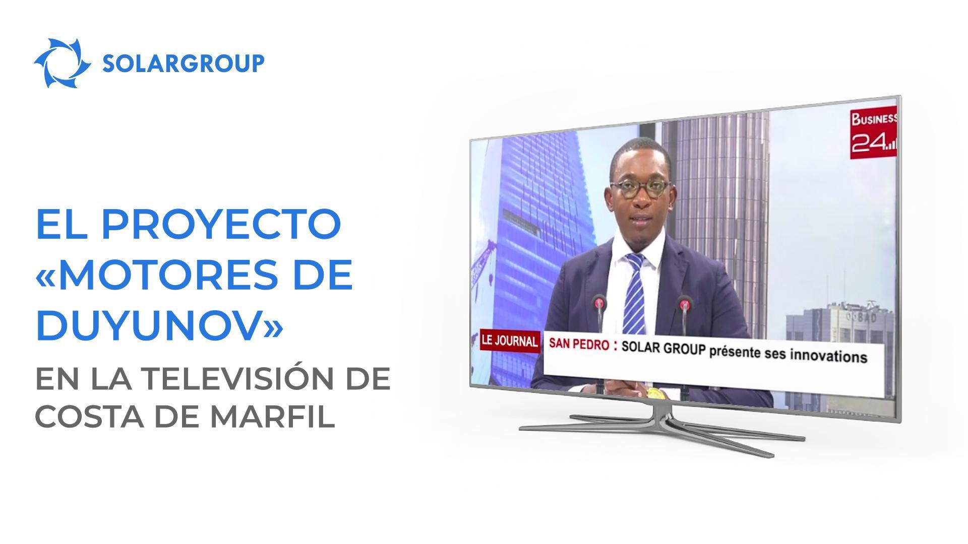 El canal de televisión Business 24 habló sobre el proyecto "Motores e Duyunov"