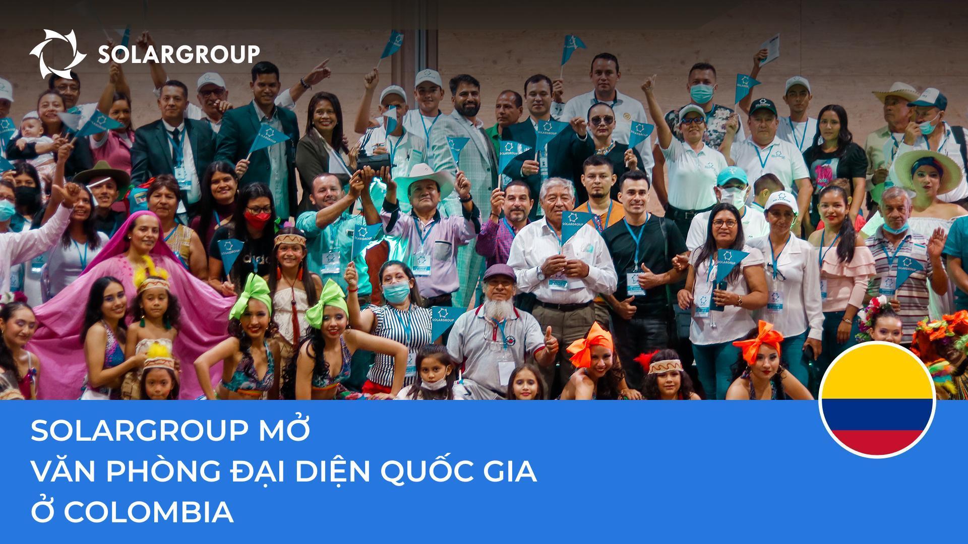 SOLARGROUP mở văn phòng đại diện quốc gia tại Colombia