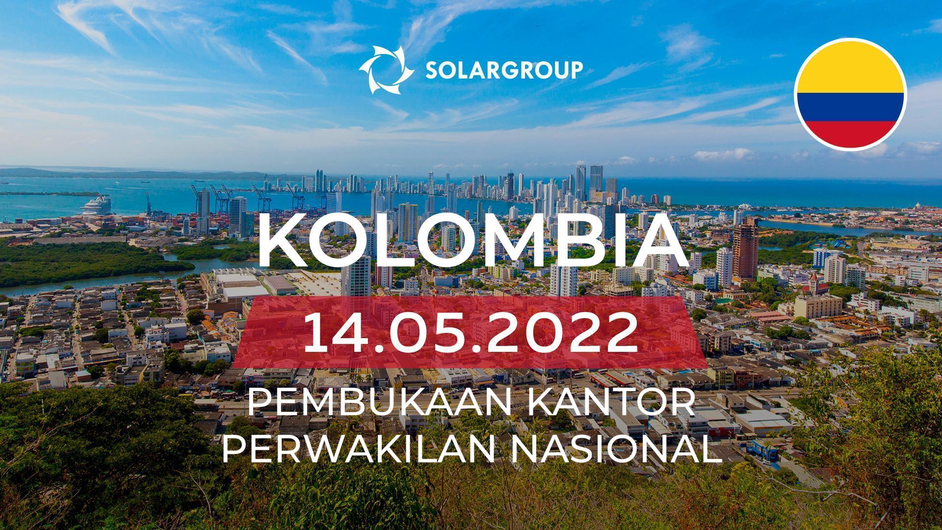 SOLARGROUP membuka kantor perwakilan nasional di Kolombia
