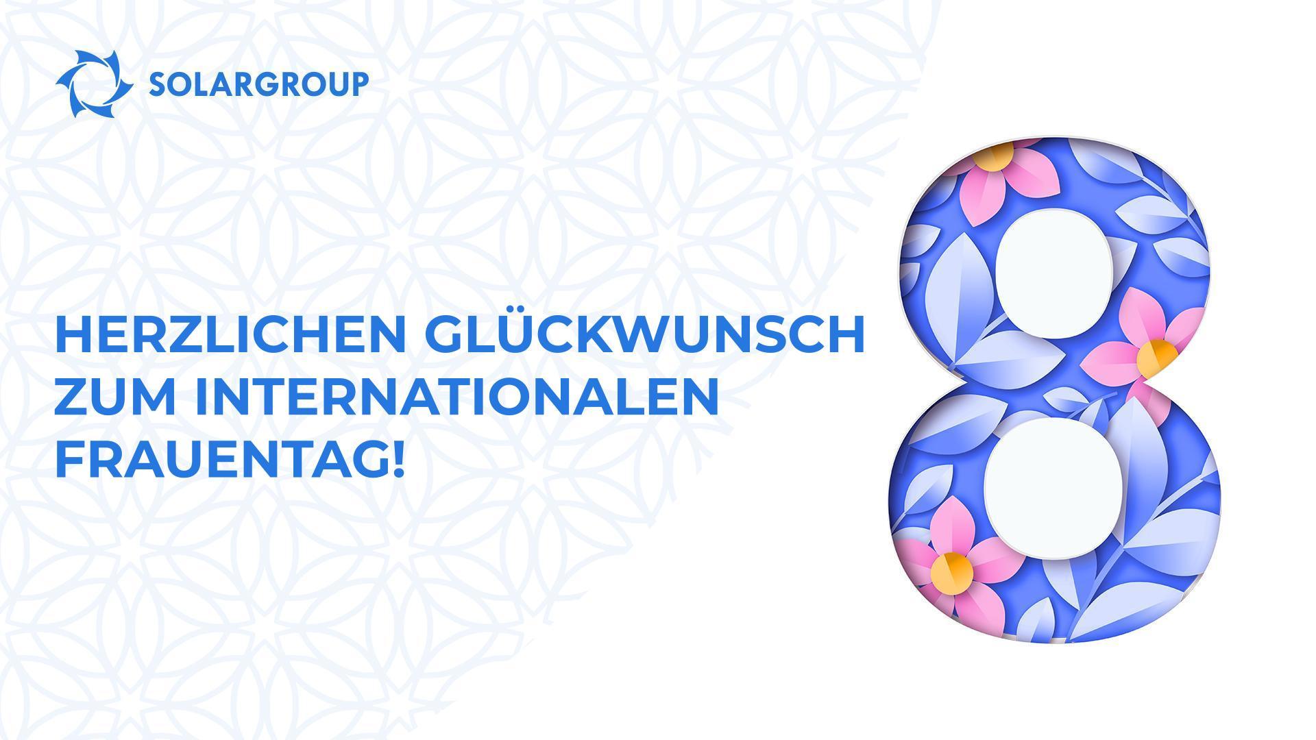 Herzlichen Glückwunsch an alle Teilnehmerinnen des Projekts "Duyunov-Motoren" zum Internationalen Frauentag!