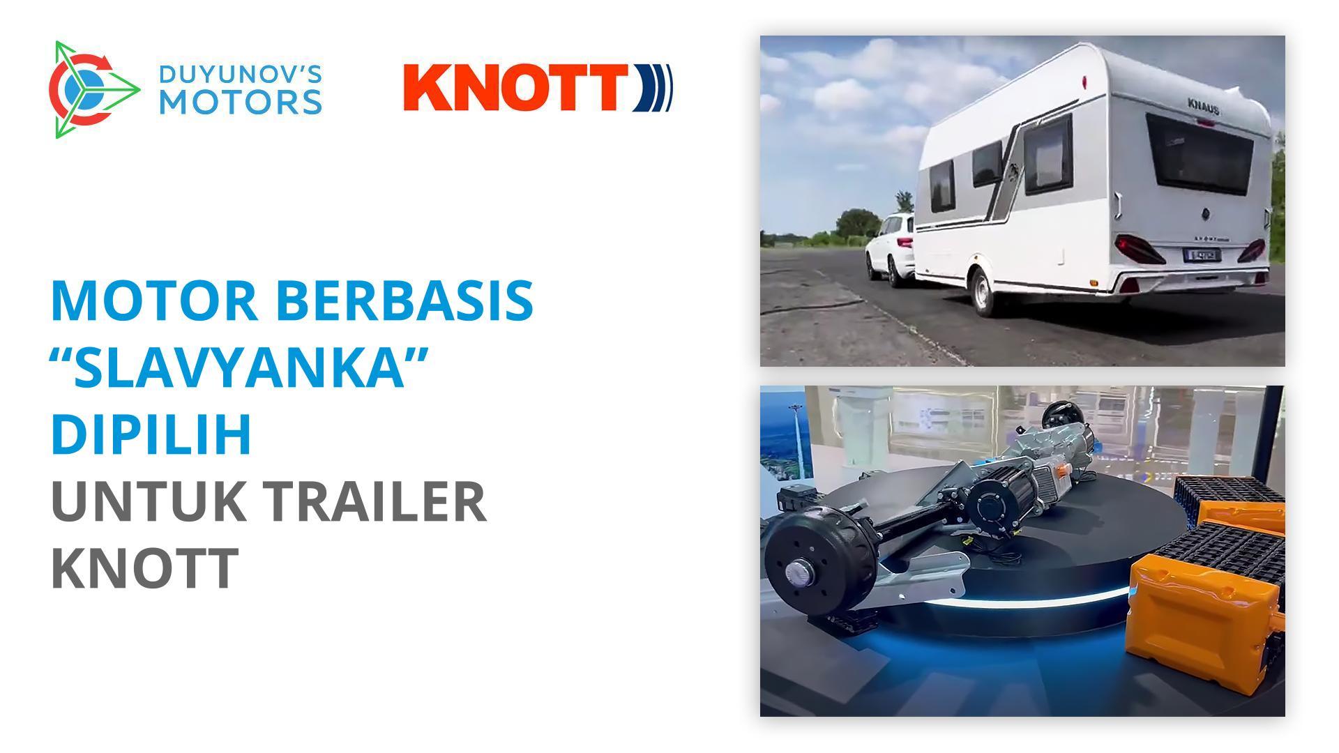 Motor listrik DA-95S memenangkan pengujian dari Autoflex Knott Inc.