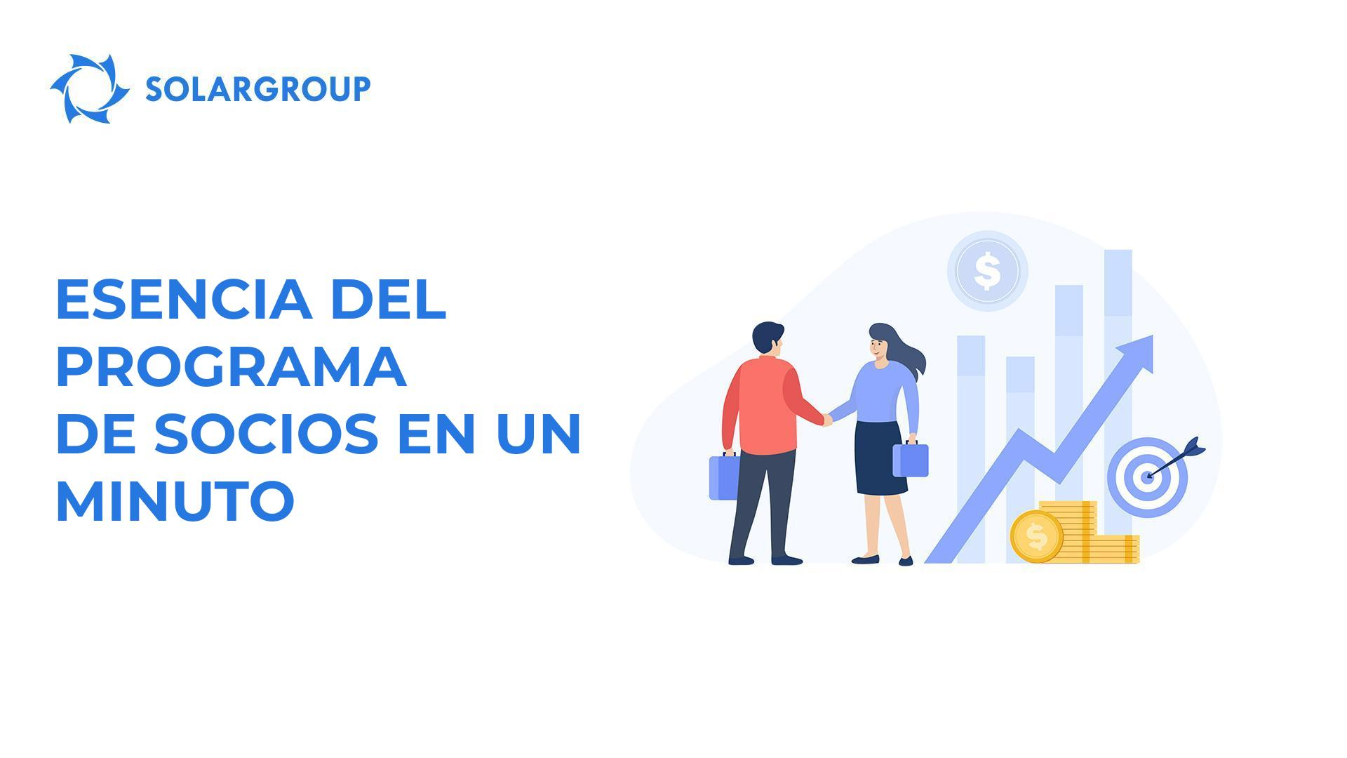 Esencia del programa de socios en un minuto