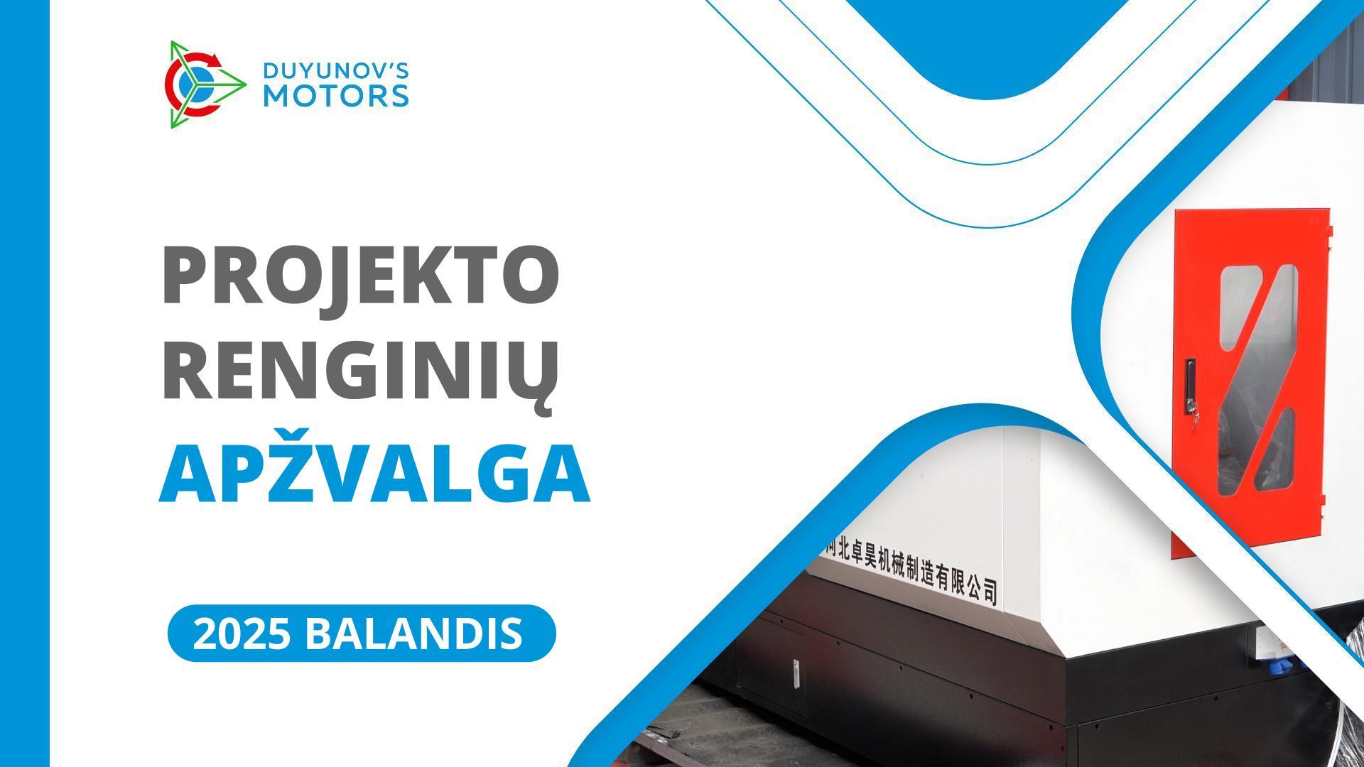 Pagrindiniai SOLARGROUP ir Sovelmash renginiai balandį