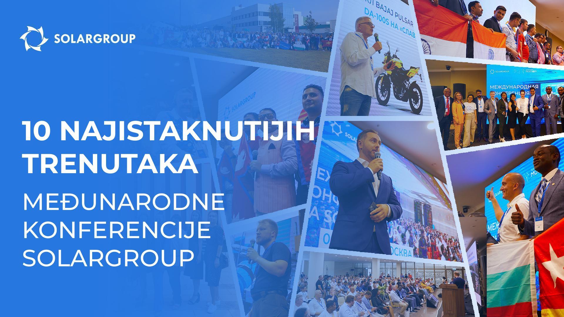 10 najistaknutijih trenutaka međunarodne konferencije SOLARGROUP