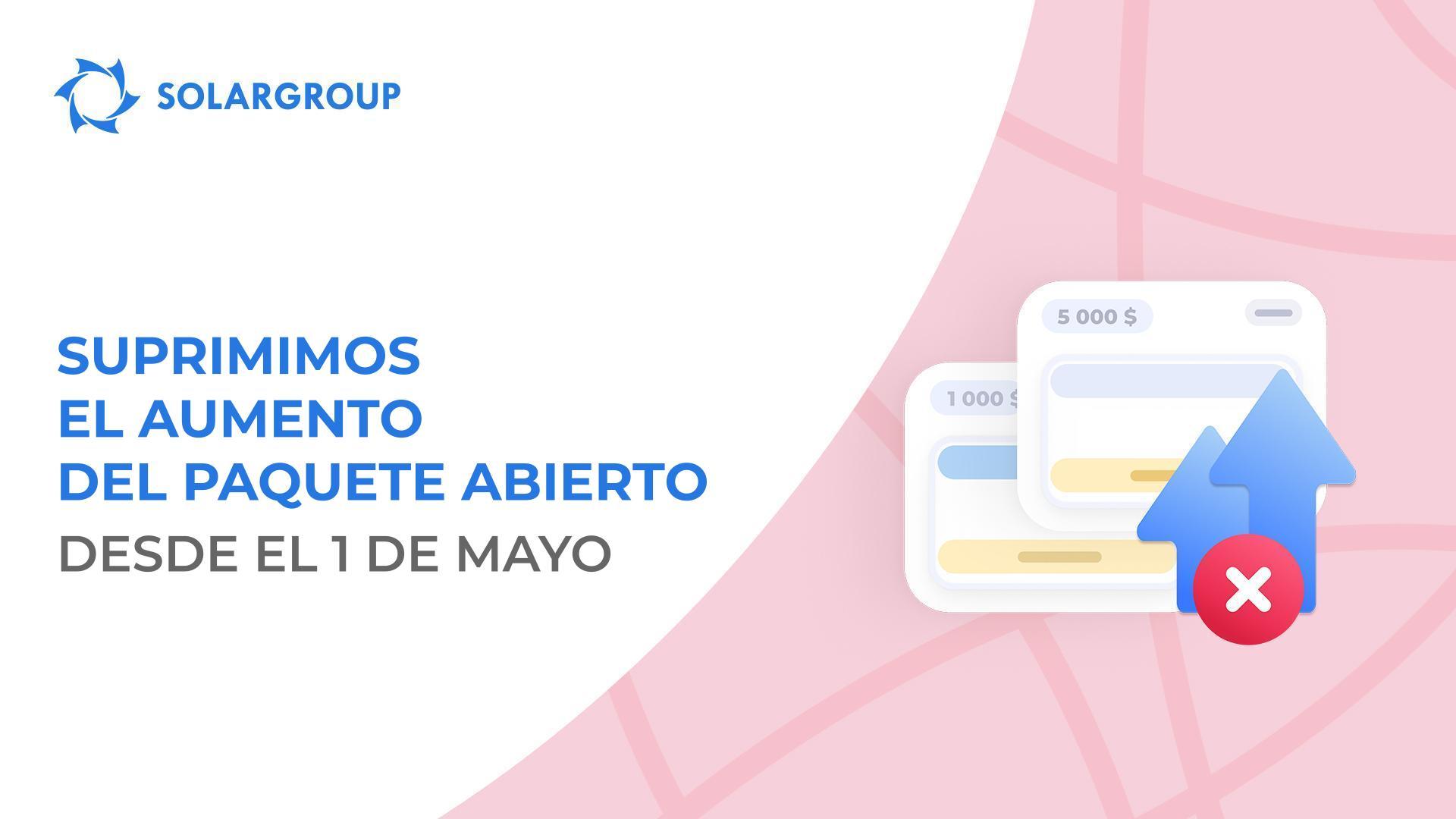 ¡Apresúrese a aumentar el actual plan de cuotas!