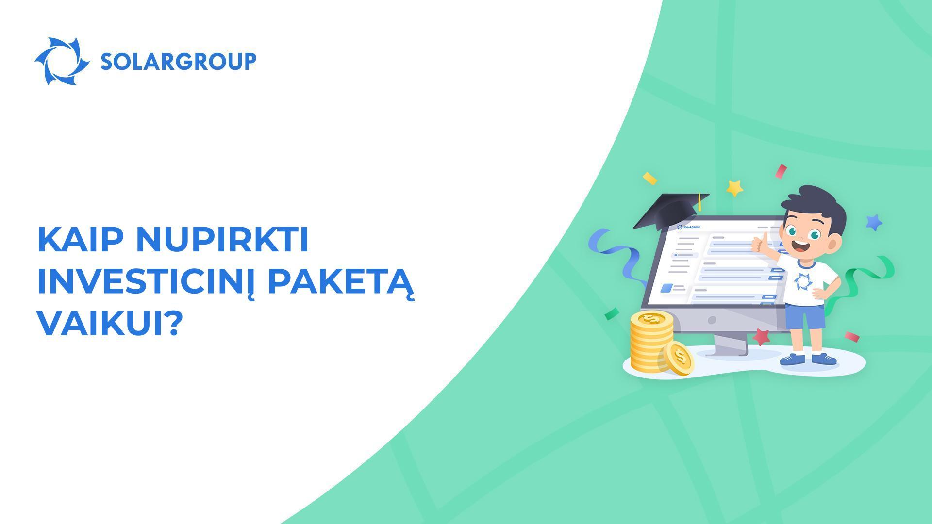 Pasirūpinkite savo vaikų finansine ateitimi