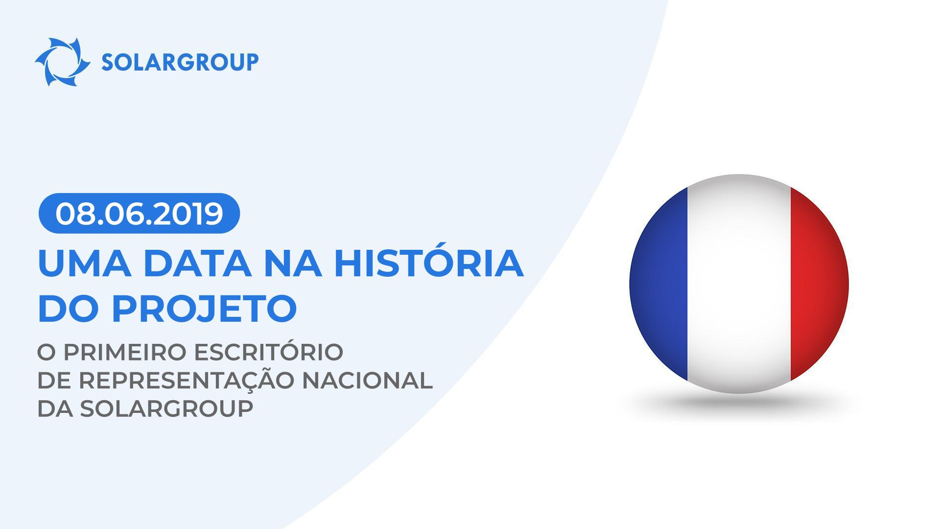O dia 8 de junho de 2019 é uma data memorável para a história do projeto