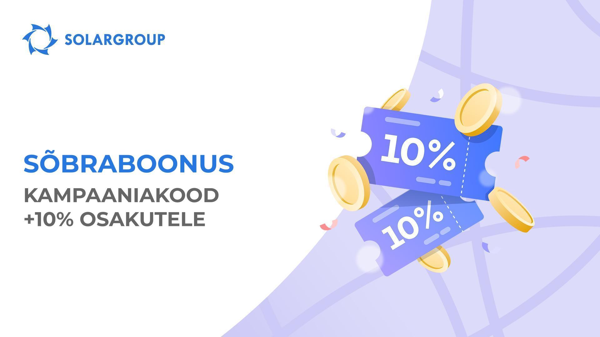 Kuidas saada boonuseid investeerimispaketi ostmisel või suurendamisel?